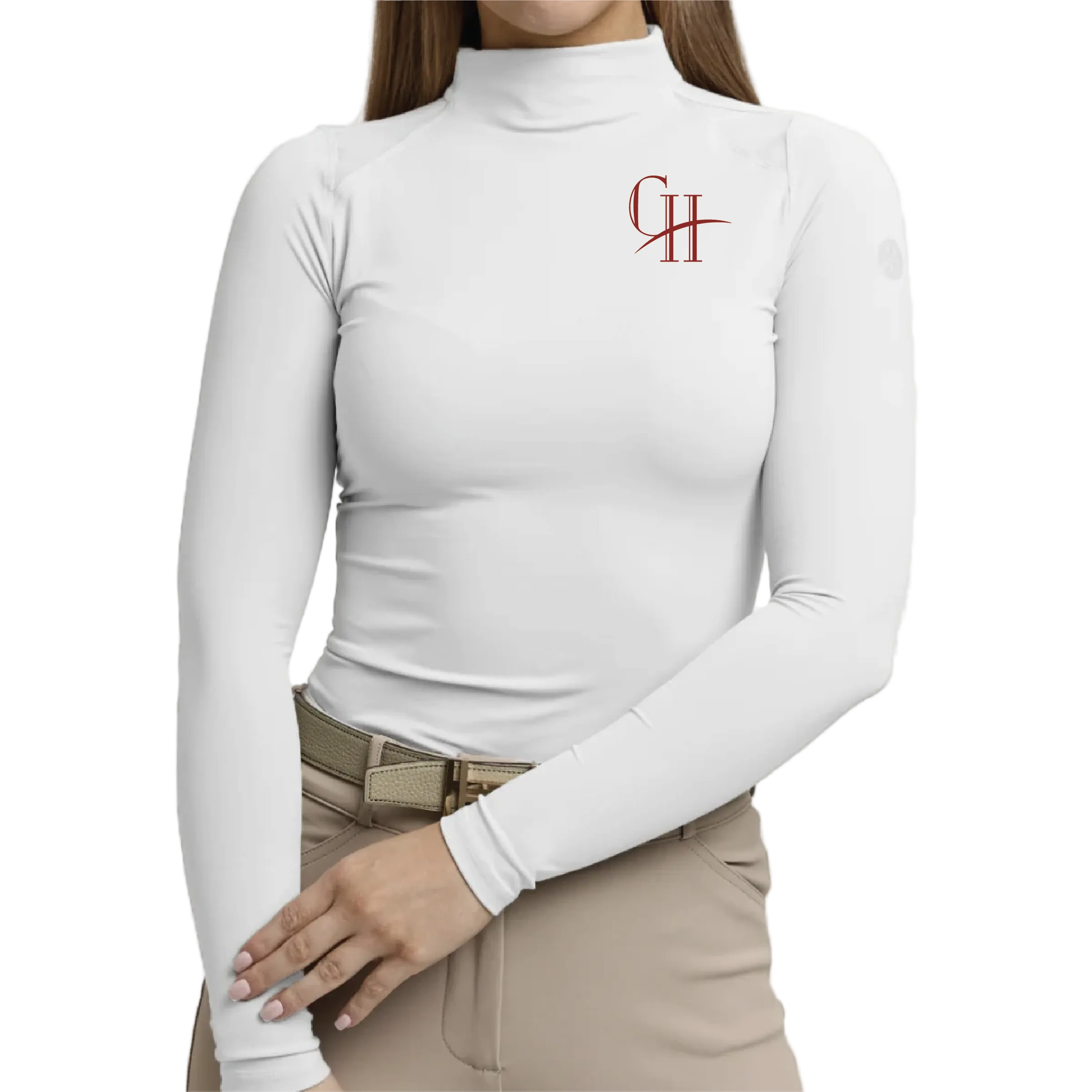 Chestnut Hill Women's TKEQ 'Chloe' High Collar Technical Top