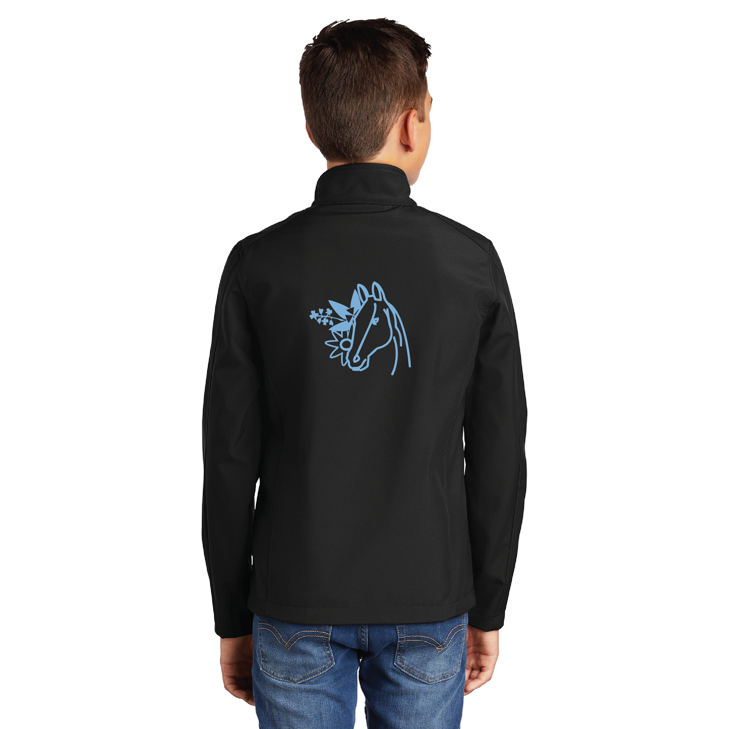 Wildflower Equestrian Youth Port Authority Core Soft Shell Jacket