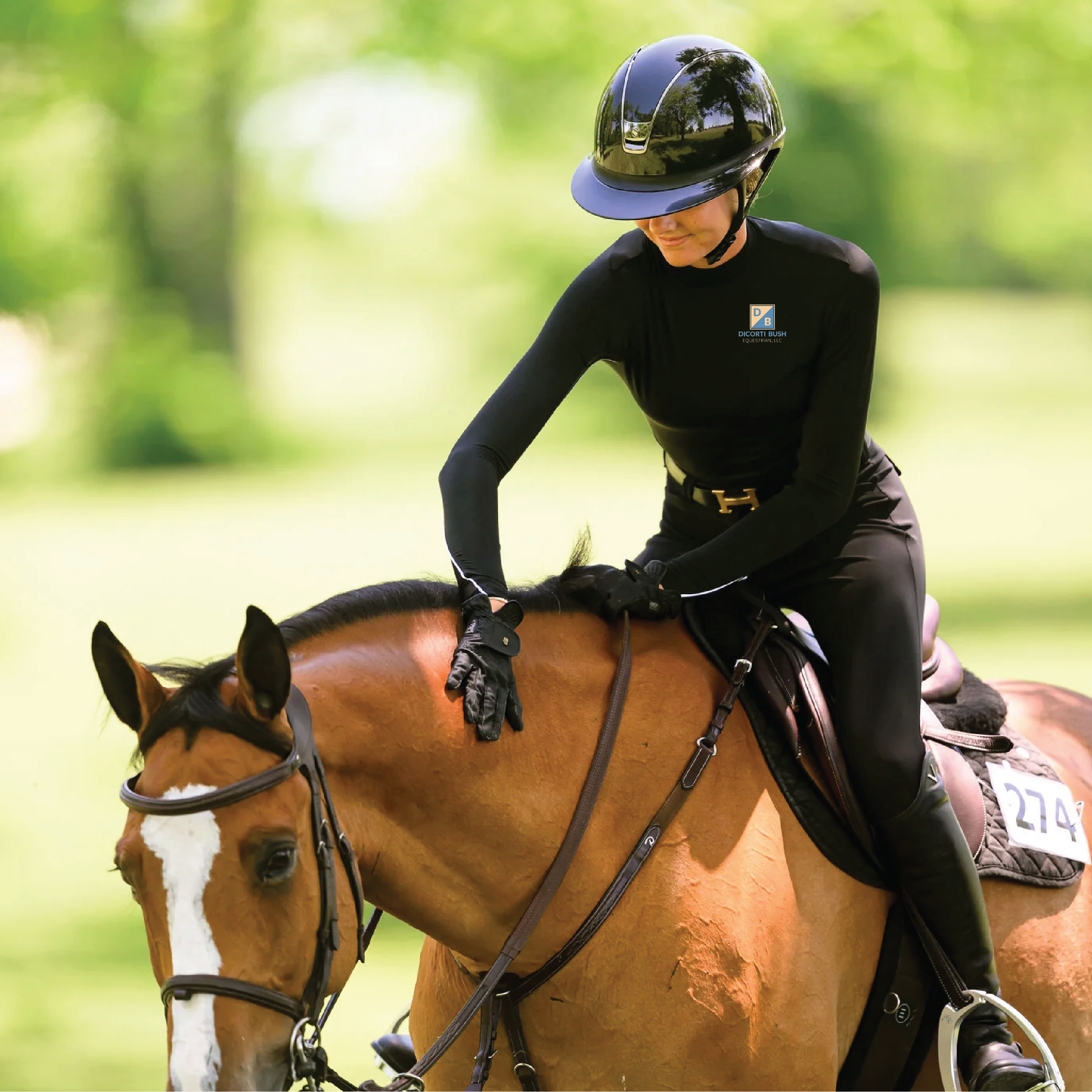 DiCorti Bush Women's Euphoric Equestrian Clara Turtleneck