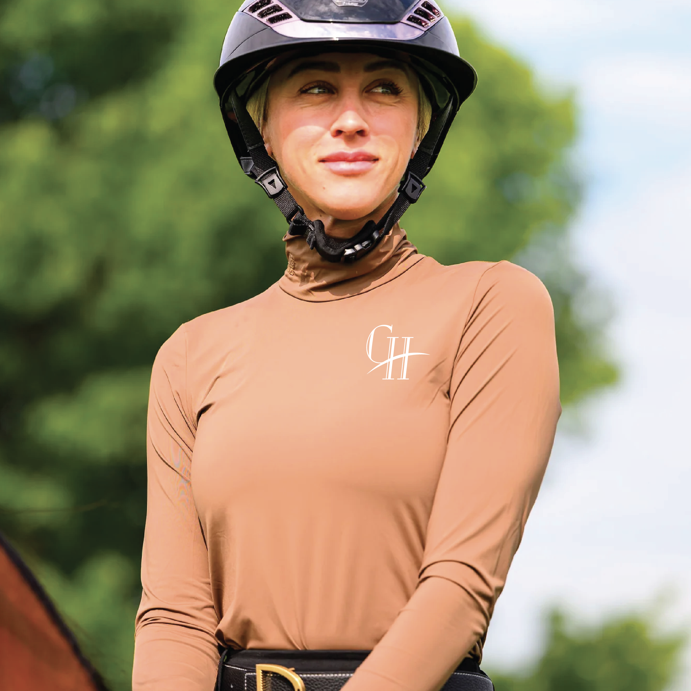 Chestnut Hill Women's Euphoric Equestrian Otto Turtleneck