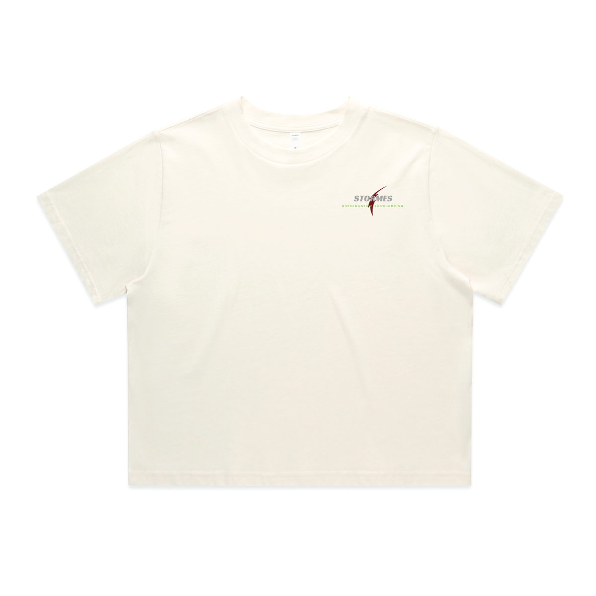 Stormes Showjumping Women's AS Colour Classic Crop Tee