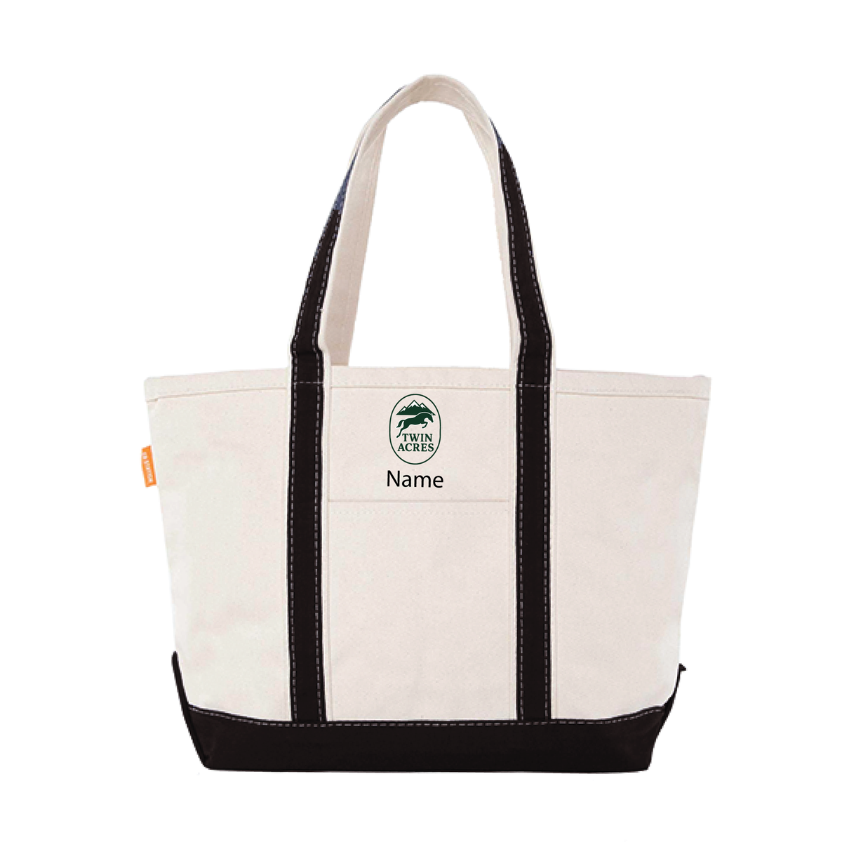 Twin Acres CB Station Medium Canvas Tote