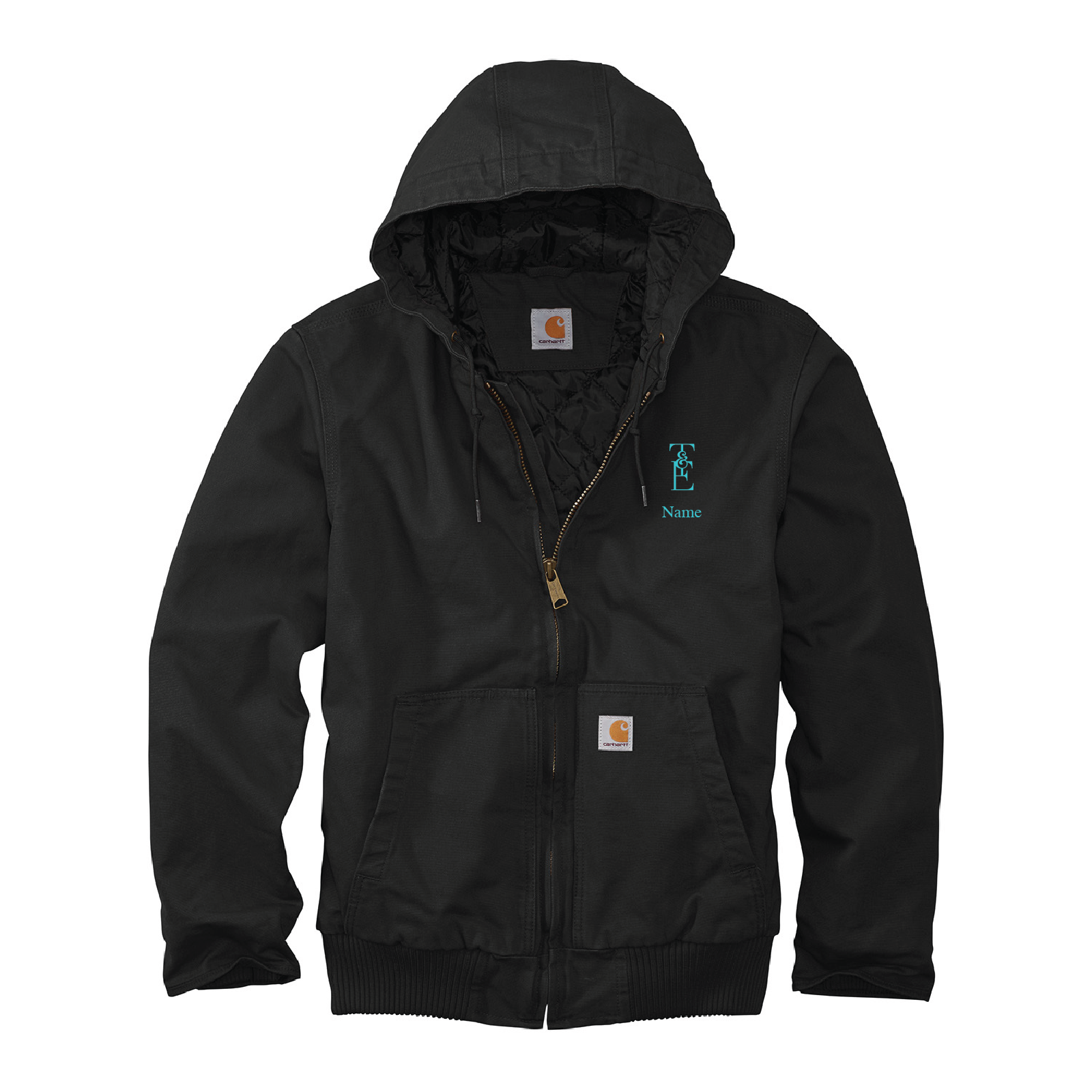 Tiffany and Equestrians Men's Carhartt Washed Duck Active Jacket