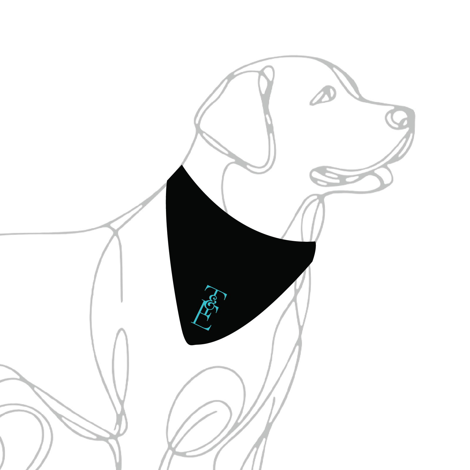 Tiffany and Equestrians Dog Bandana
