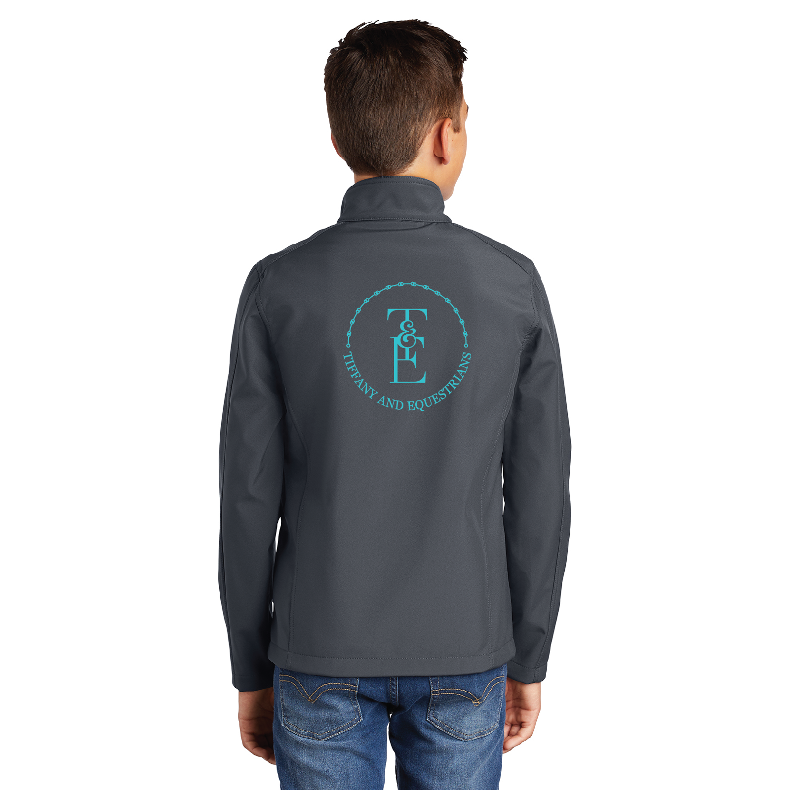 Tiffany and Equestrians Youth Port Authority Core Soft Shell Jacket
