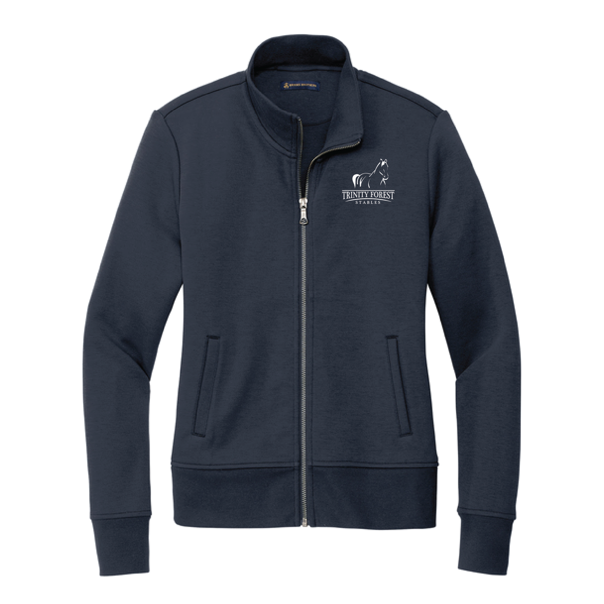 Trinity Forest Stables Women's Brooks Brothers Double-Knit Full-Zip