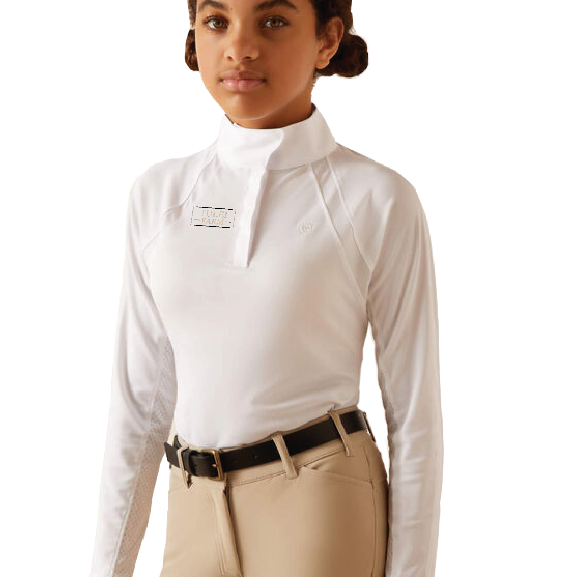 Tulei Farm Equestrian Youth Ariat Sunstopper Show Shirt