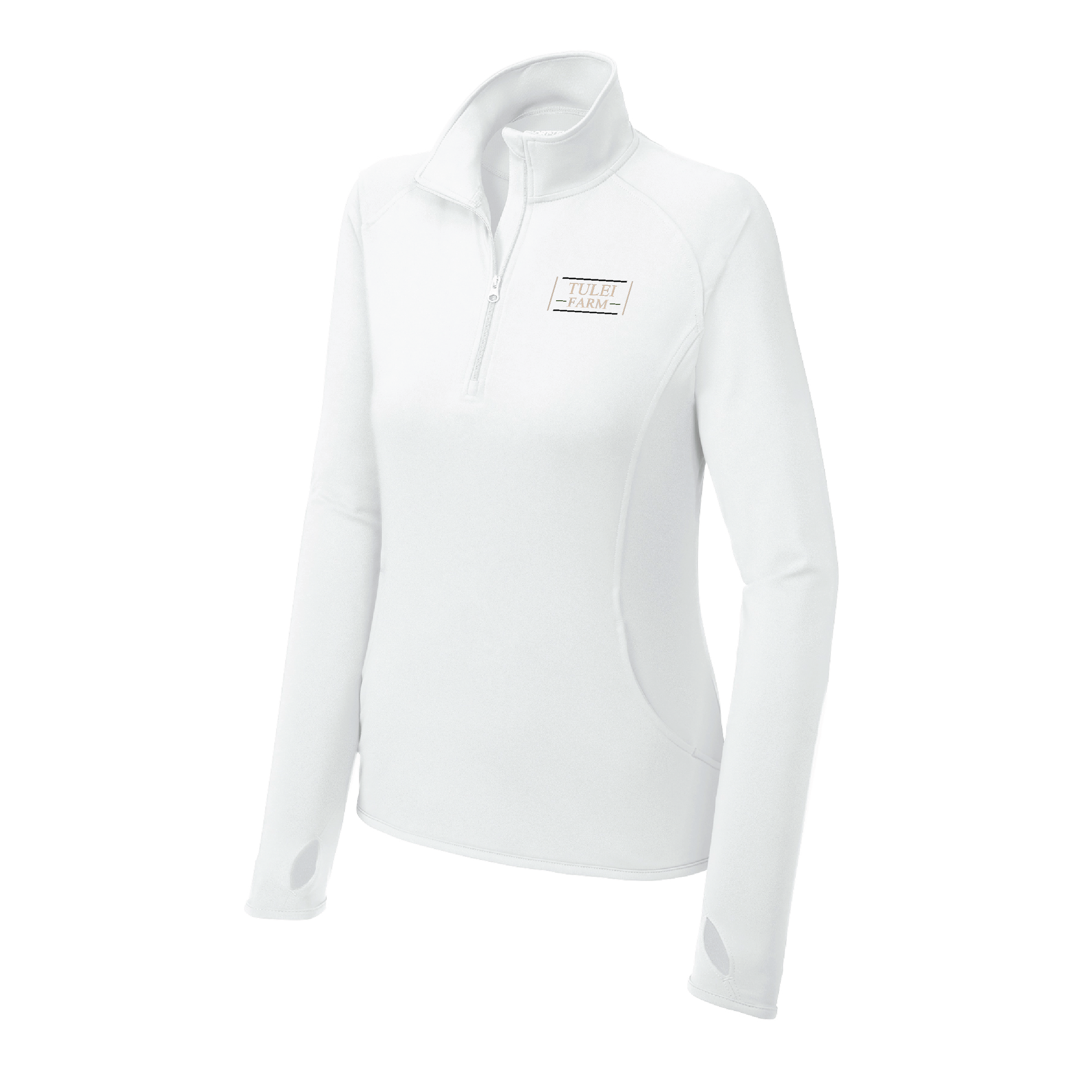 Tulei Farm Women's Sport-Tek Sport-Wick Stretch 1/4 Zip Pullover