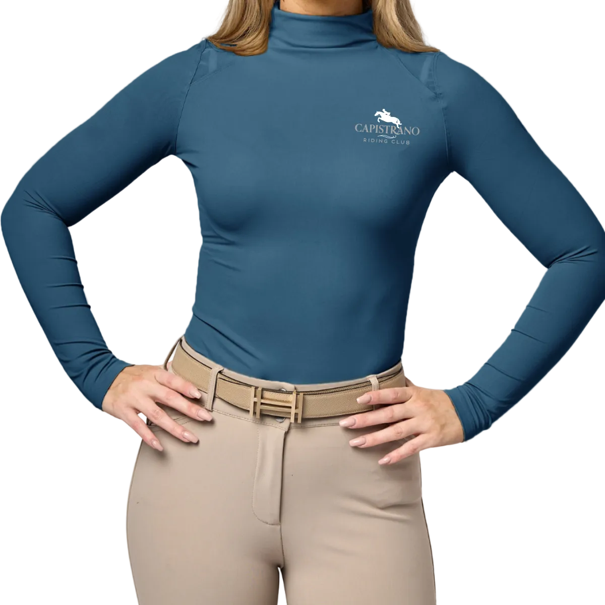 Capistrano Riding Club Women's TKEQ 'Chloe' High Collar Technical Top