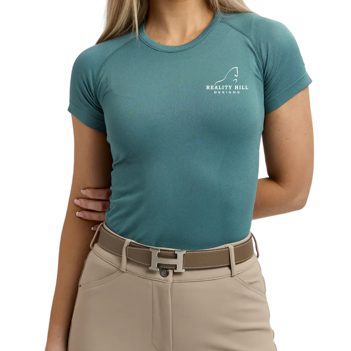 Women's TKEQ 'Kennedy' Seamless Short Sleeve Shirt