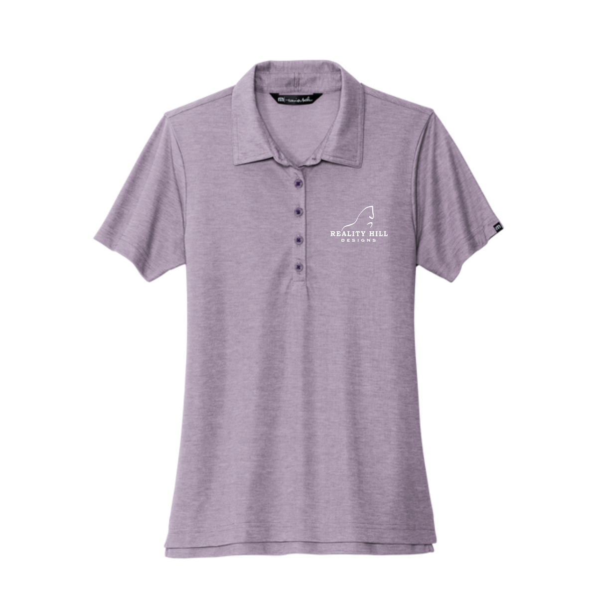 Women's TravisMathew Oceanside Heather Polo