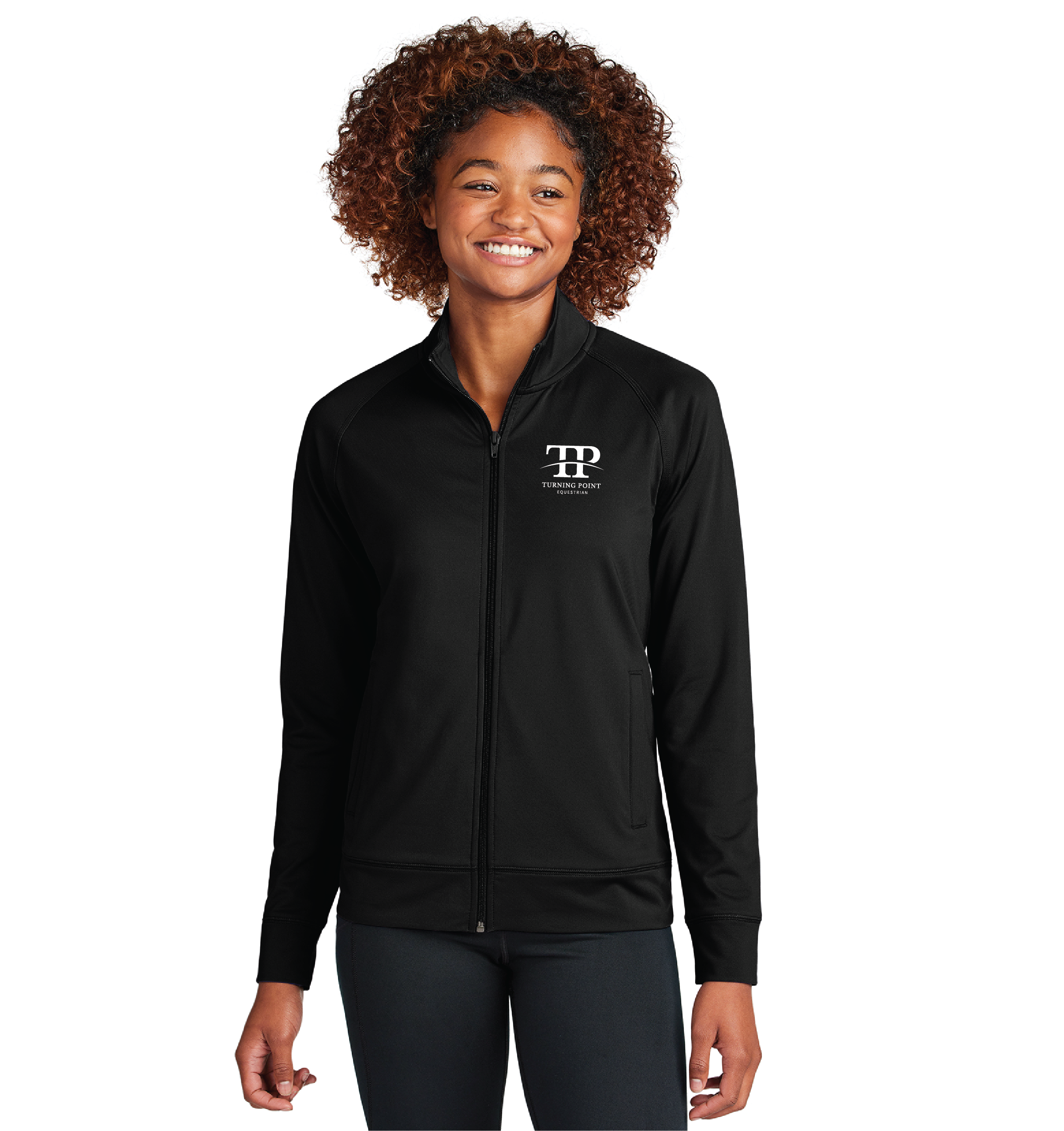 Turning Point Equestrian Women's Sport-Tek Full-Zip Cadet Jacket