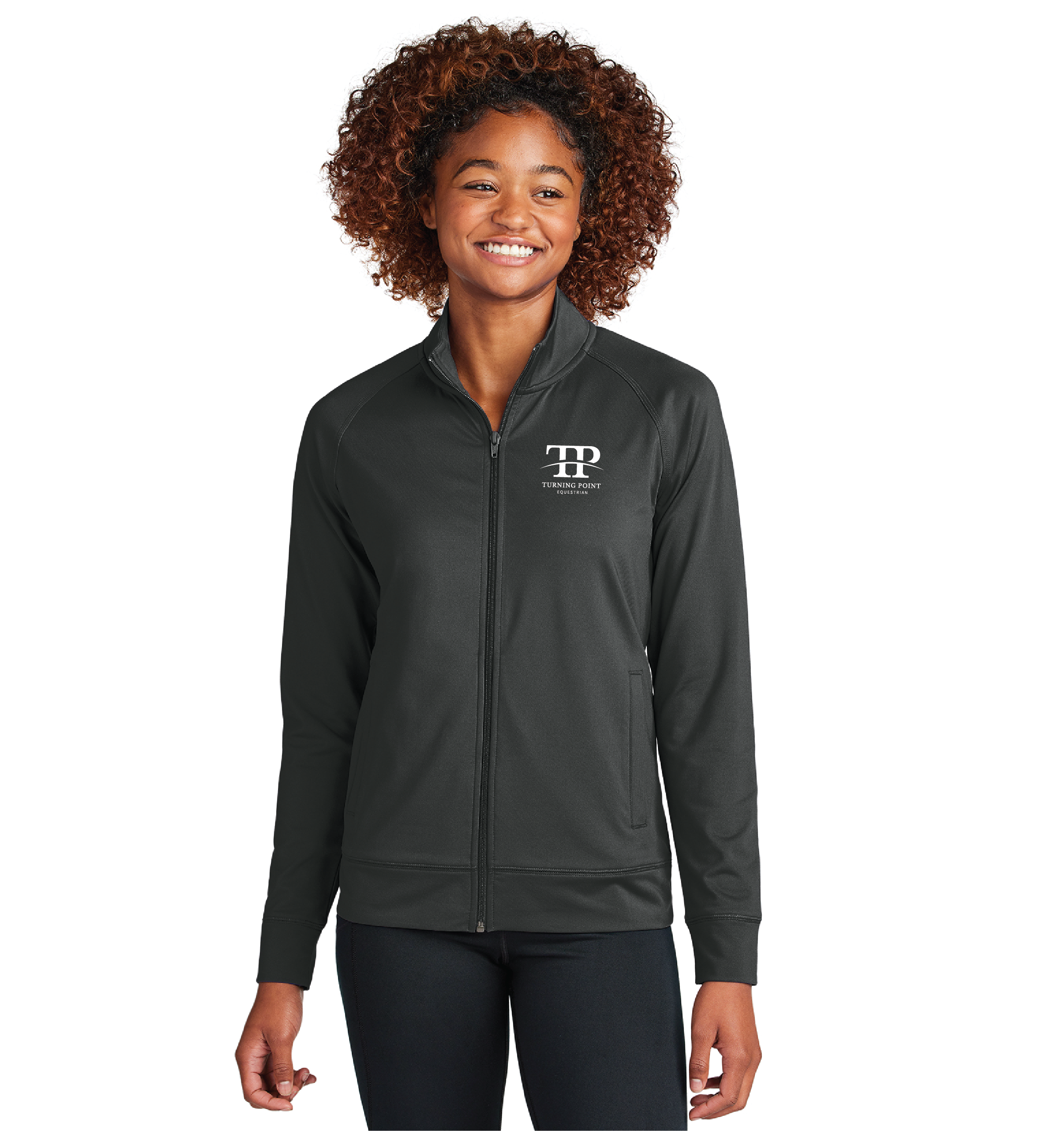 Turning Point Equestrian Women's Sport-Tek Full-Zip Cadet Jacket