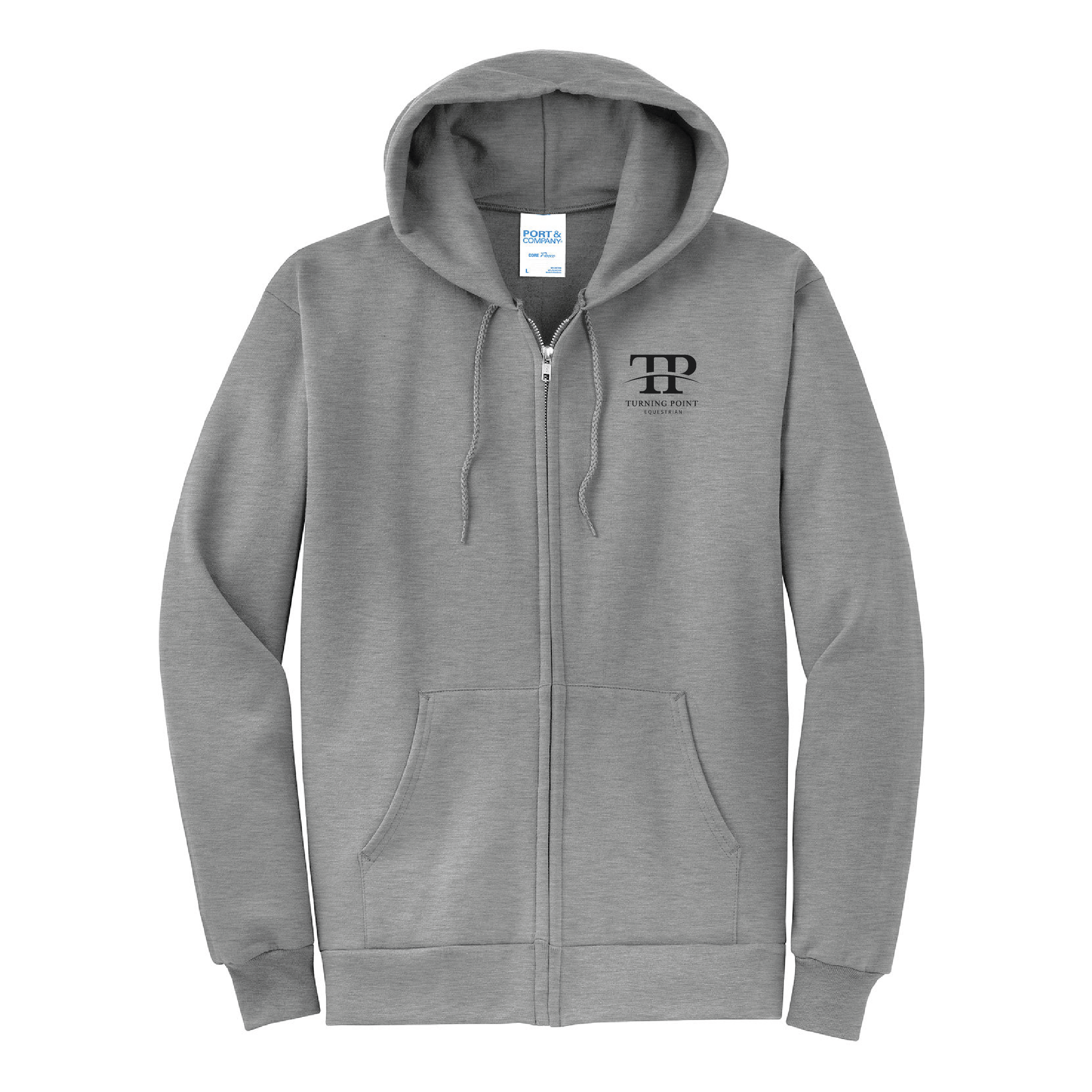 Turning Point Equestrian Core Fleece Full-Zip Hoodie
