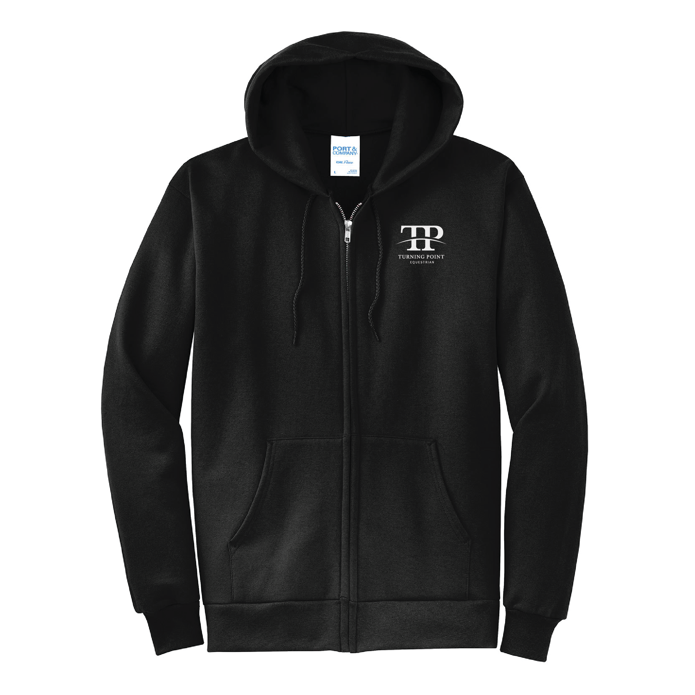 Turning Point Equestrian Core Fleece Full-Zip Hoodie