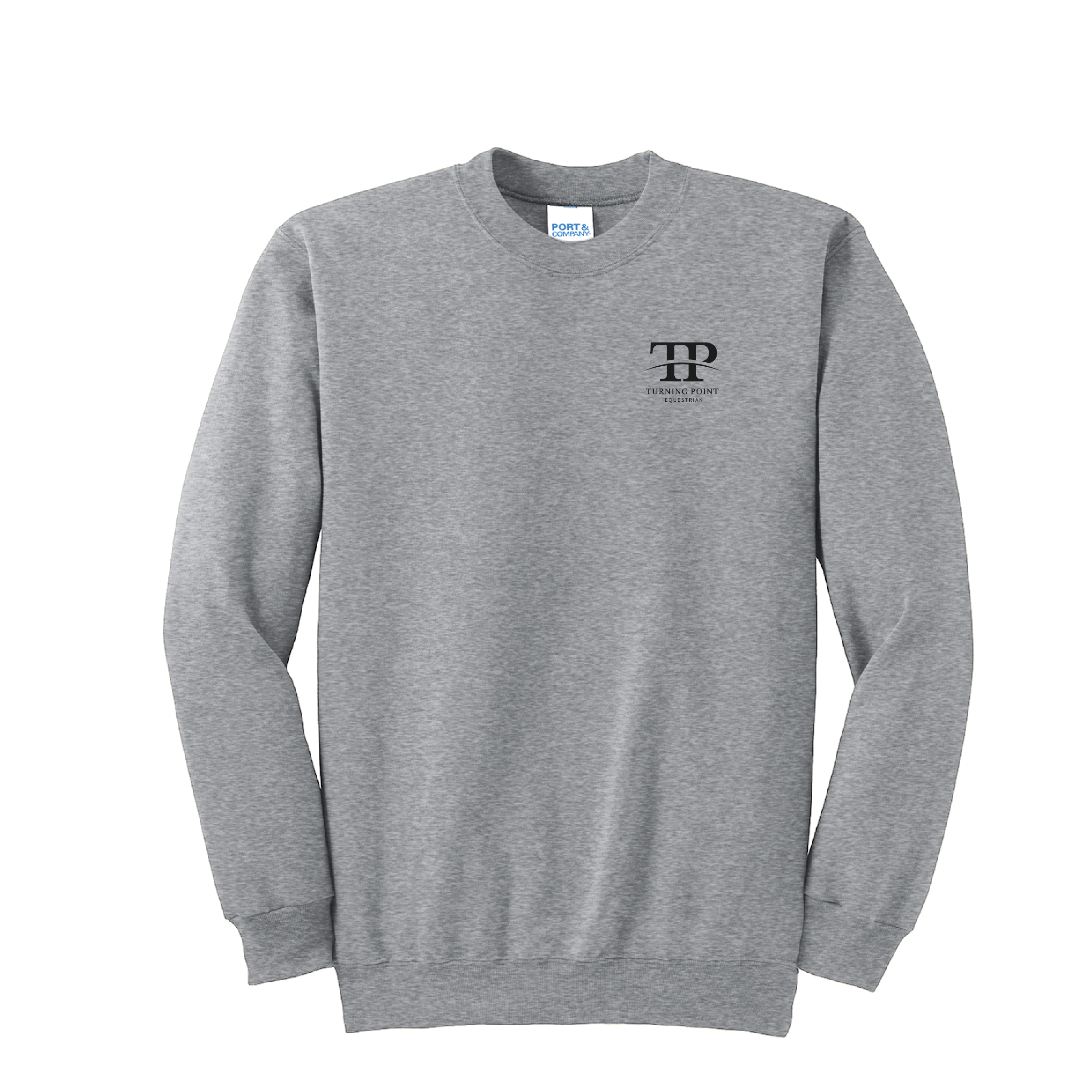 Turning Point Equestrian Port & Company Essential Fleece Crewneck Sweatshirt