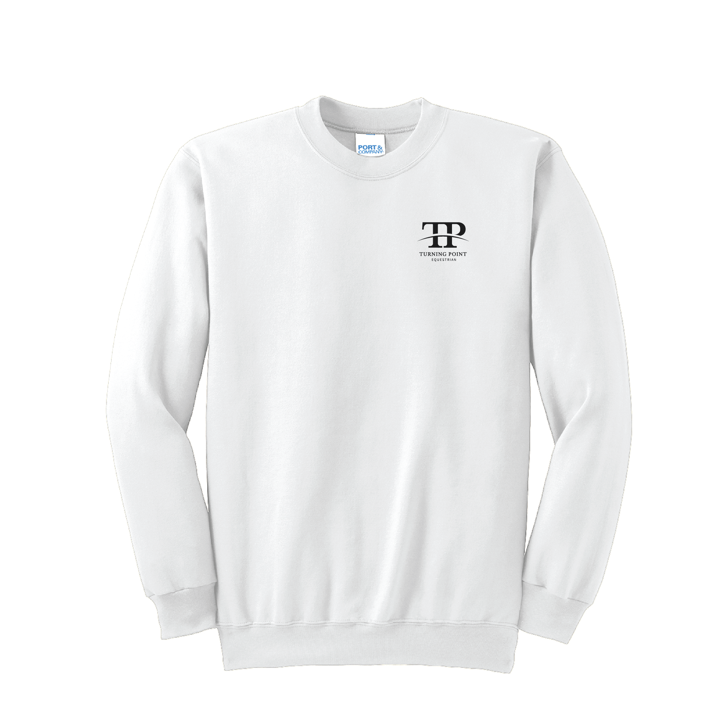 Turning Point Equestrian Port & Company Essential Fleece Crewneck Sweatshirt