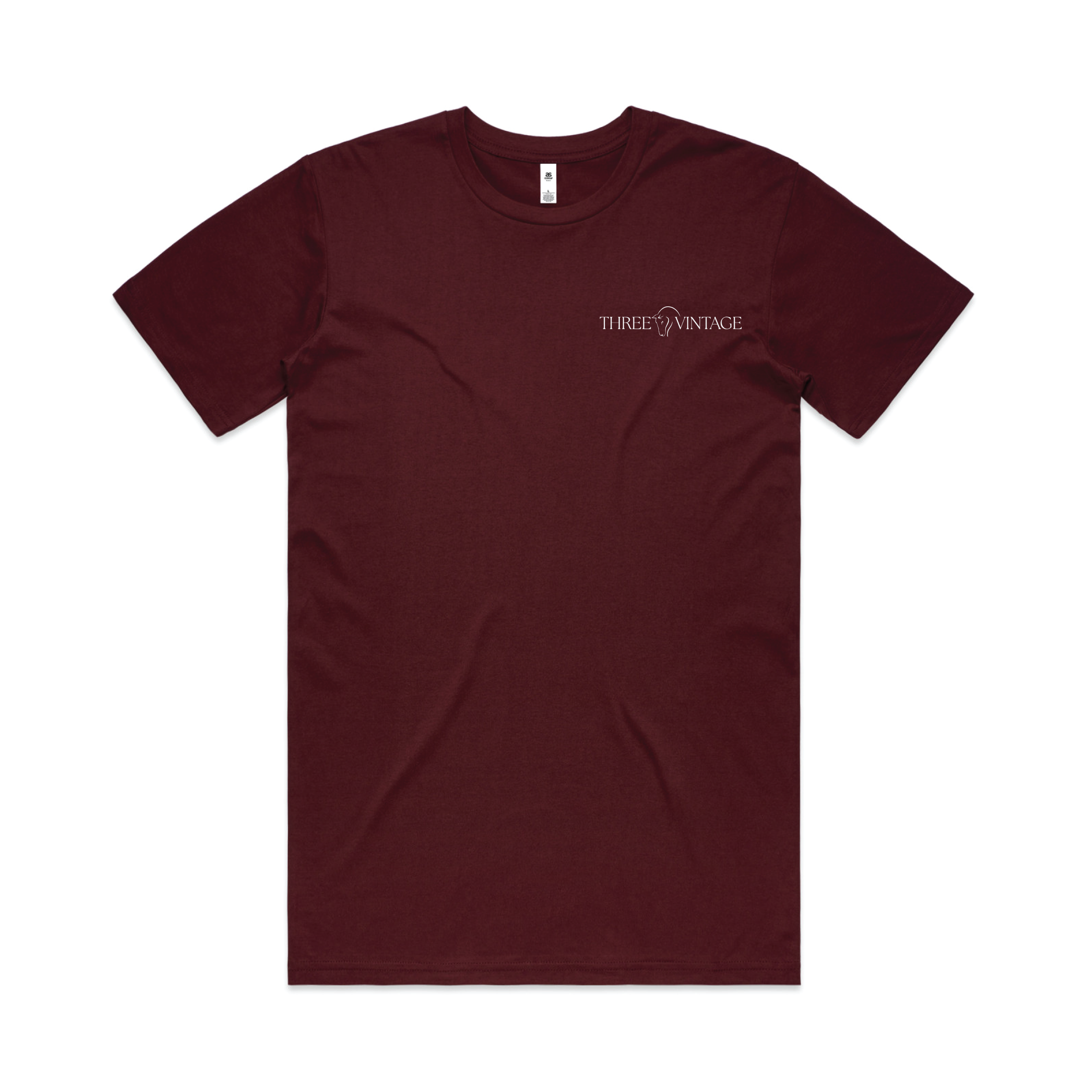 Three Vintage Men's AS Colour Basic Tee