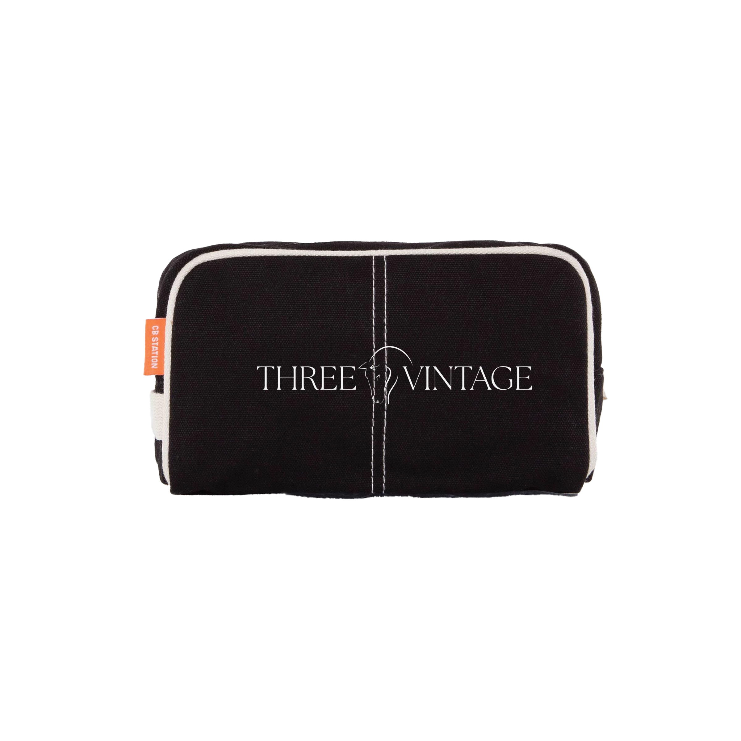 Three Vintage CB Station Dopp Travel Kit