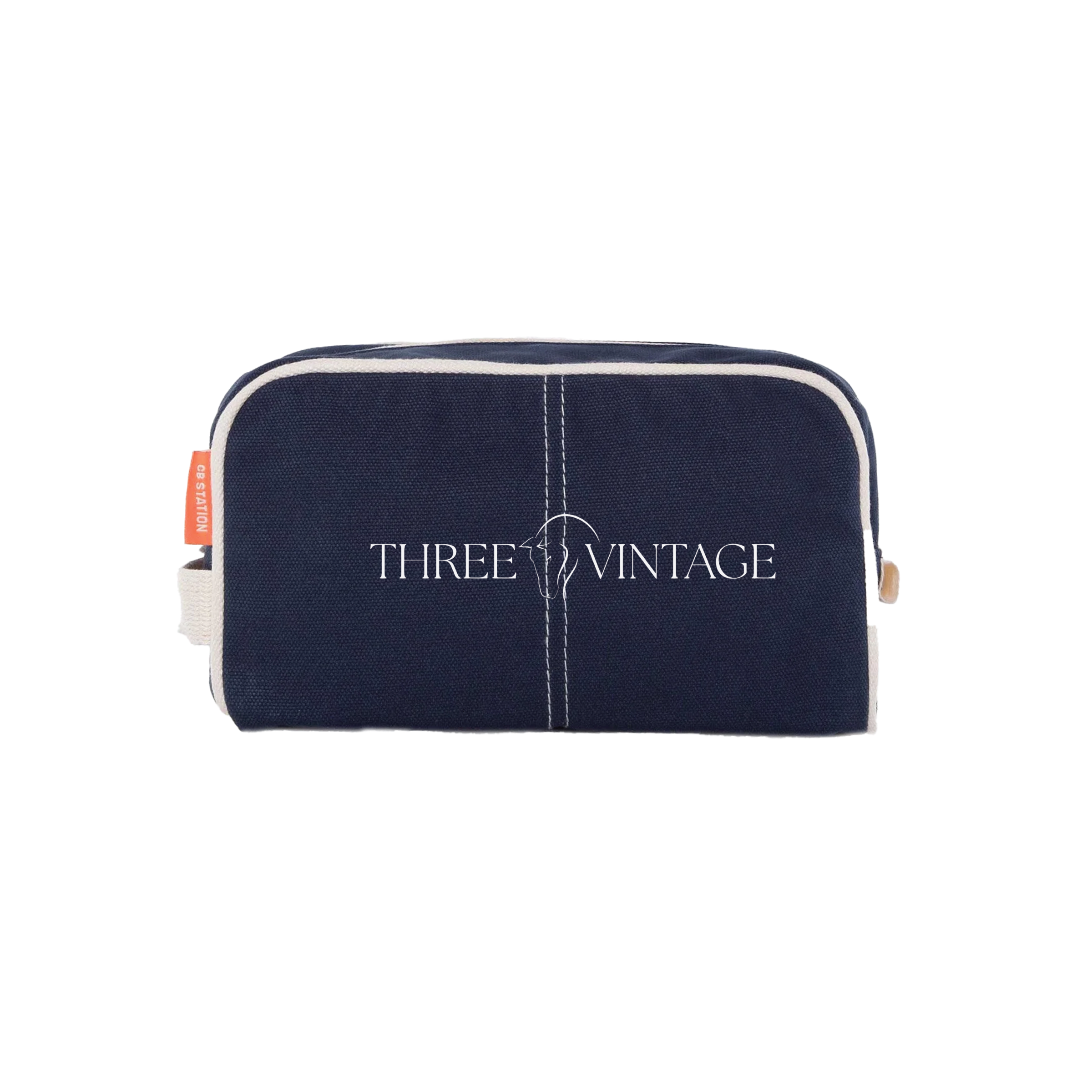 Three Vintage CB Station Dopp Travel Kit