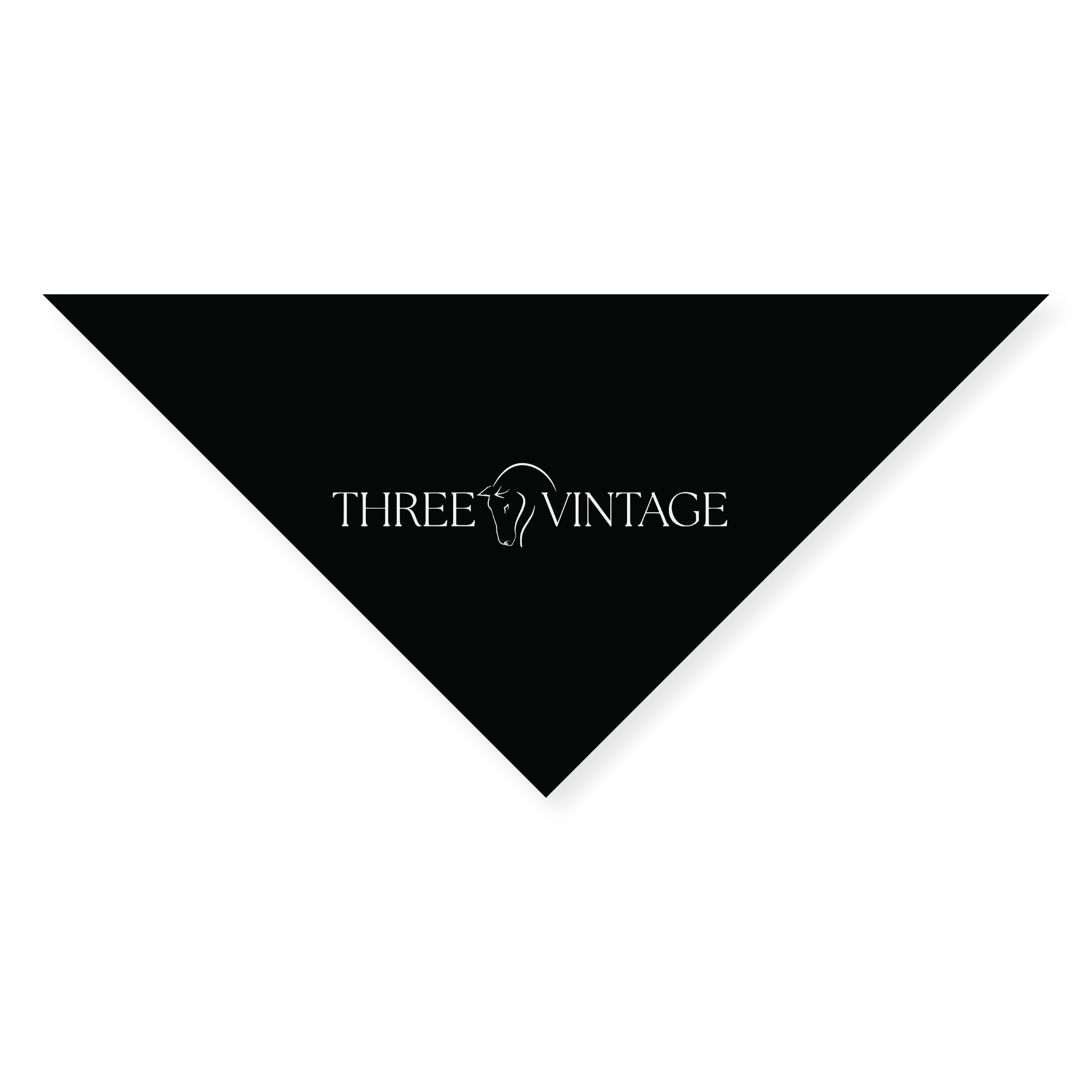 Three Vintage Dog Bandana