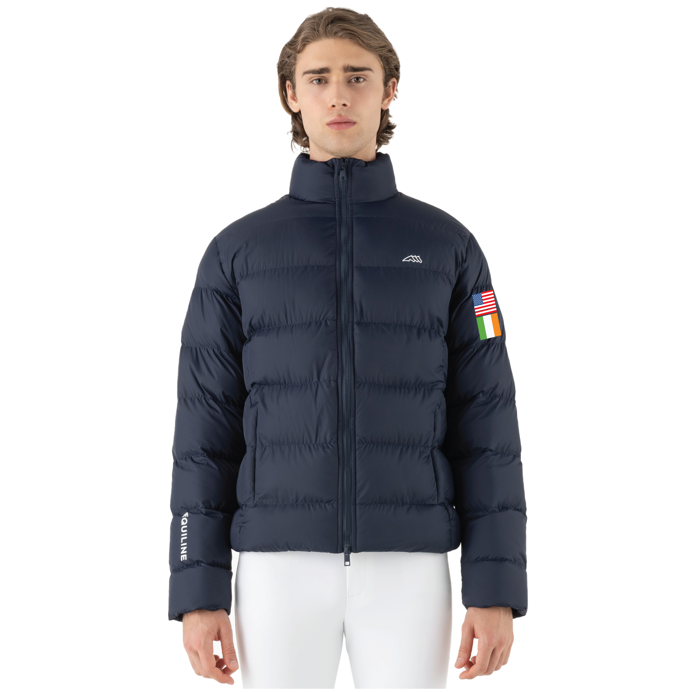 Three Vintage Men's Equiline EQRATEK Padded Jacket