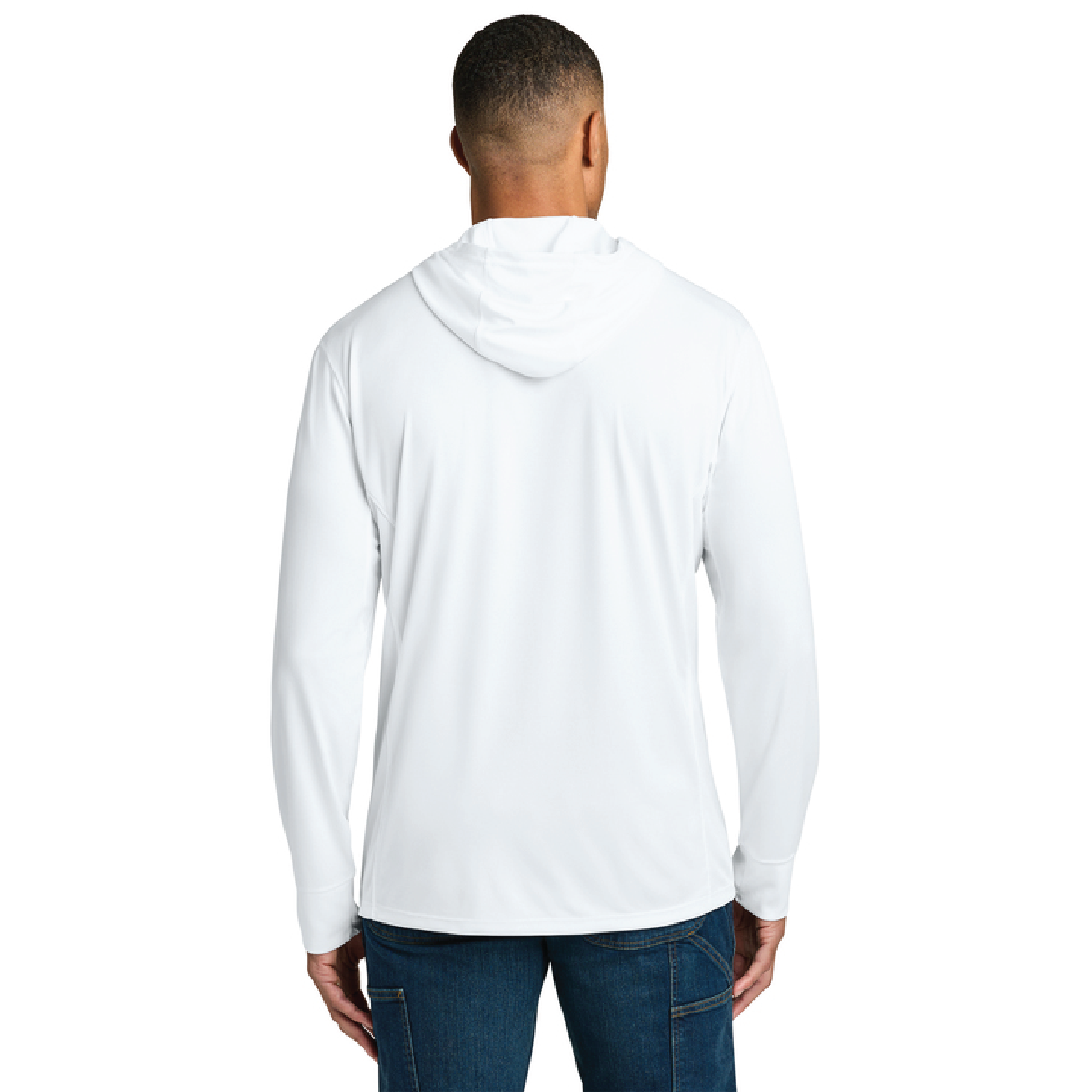 Under Contract Men's Carhartt Force Sun Defender Long Sleeve Hooded T-Shirt