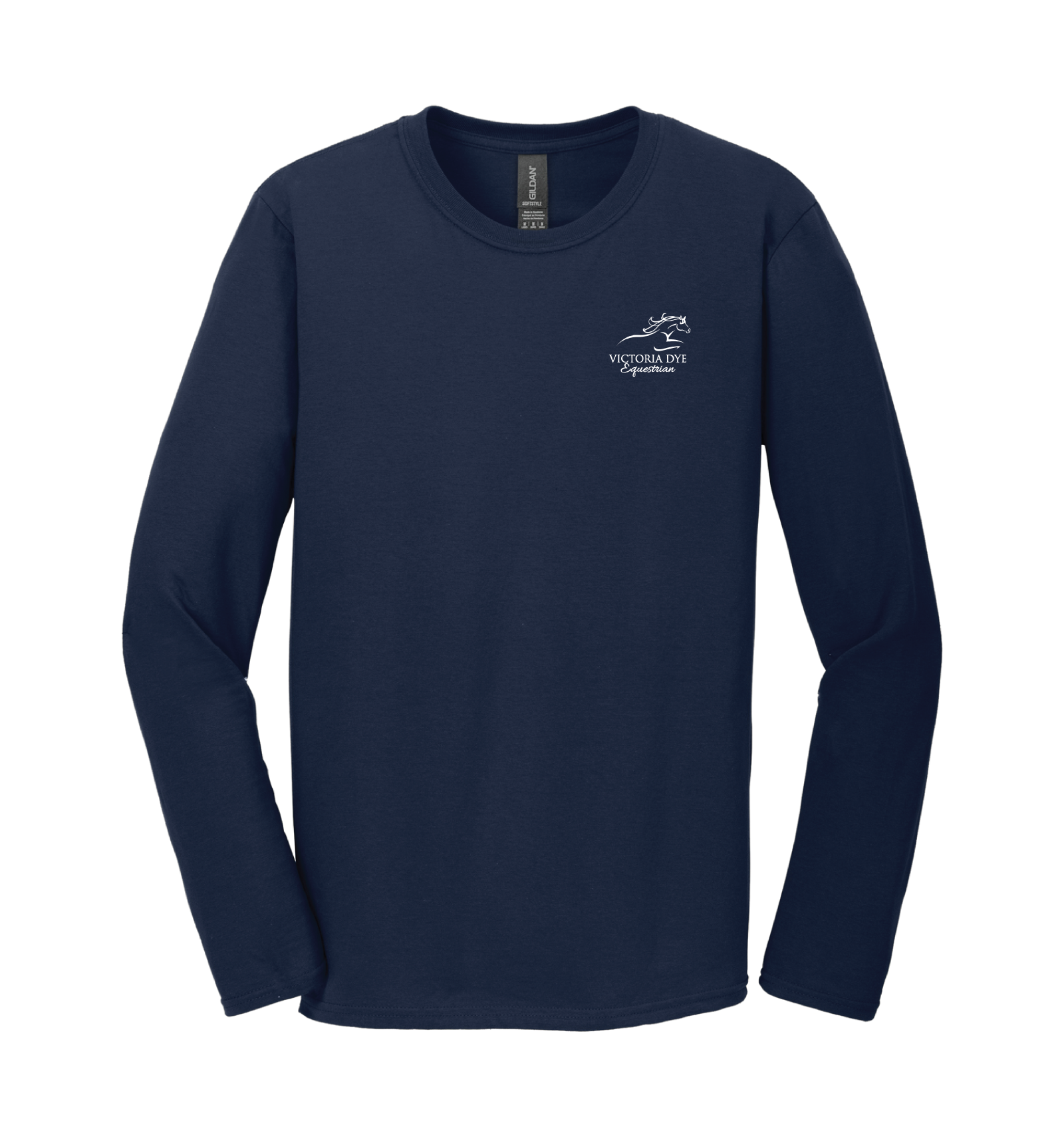 Victoria Dye Equestrian Unisex Gildan Softstyle Long Sleeve Shirt