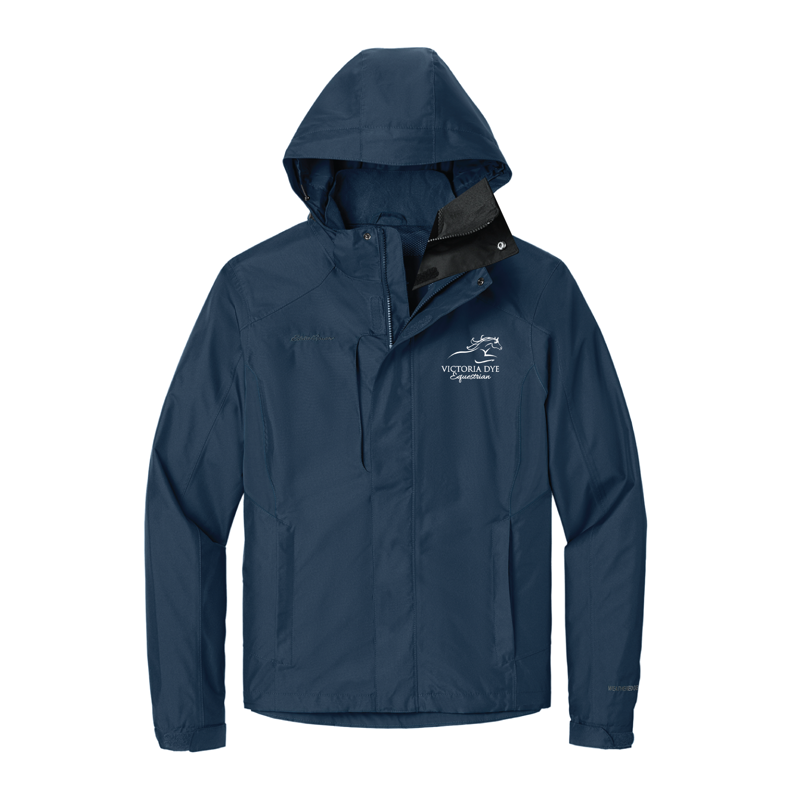 Victoria Dye Equestrian Men's Eddie Bauer Rain Jacket