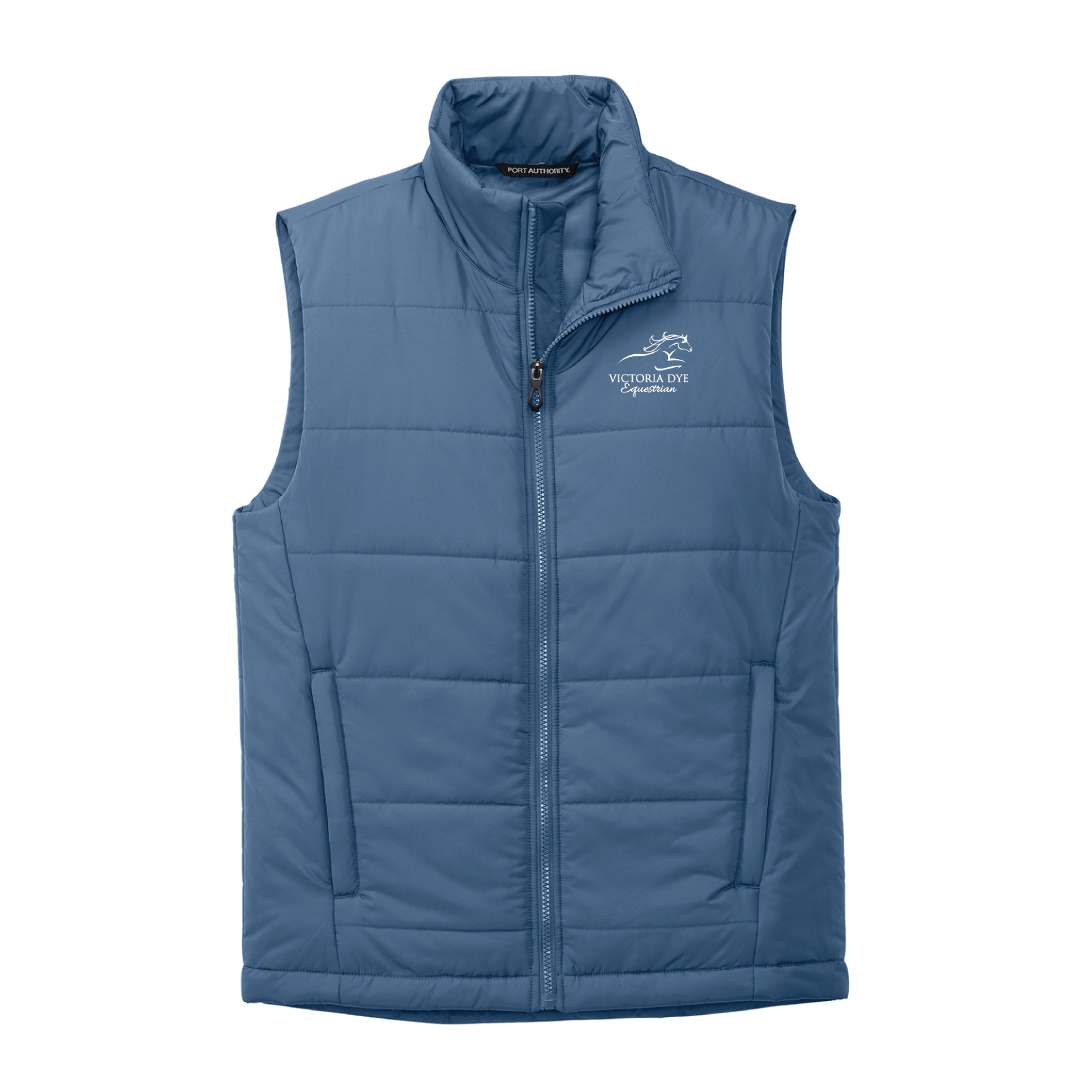 Victoria Dye Equestrian Men's Port Authority Puffer Vest
