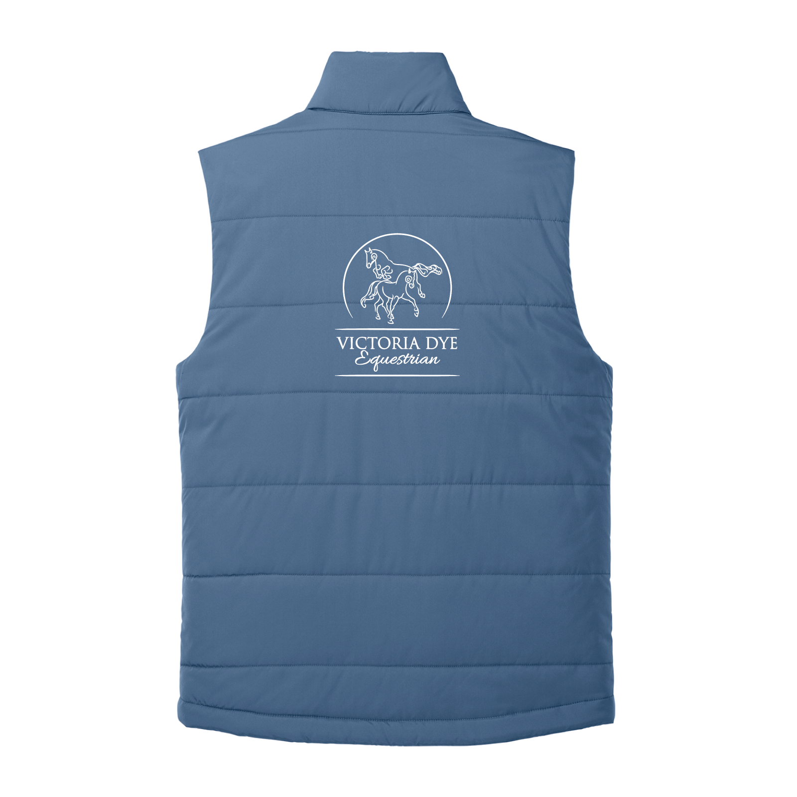 Victoria Dye Equestrian Men's Port Authority Puffer Vest