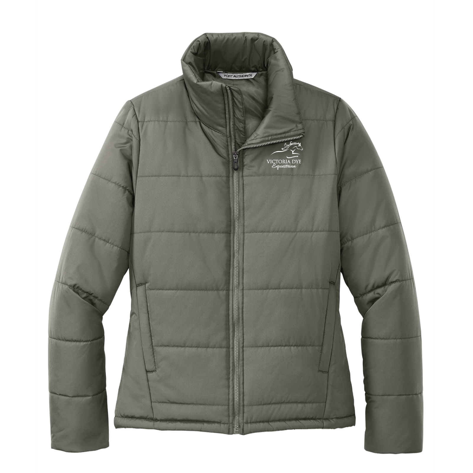Victoria Dye Equestrian Women's Port Authority Puffer Jacket
