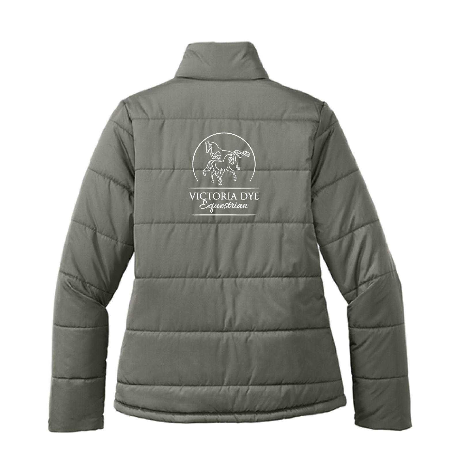 Victoria Dye Equestrian Women's Port Authority Puffer Jacket