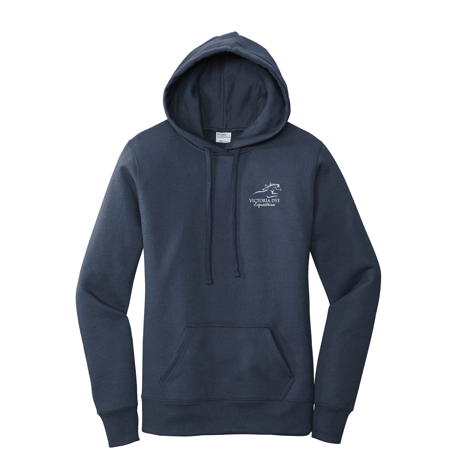 Victoria Dye Equestrian Women's Port & Co. Core Fleece Pullover Hoodie