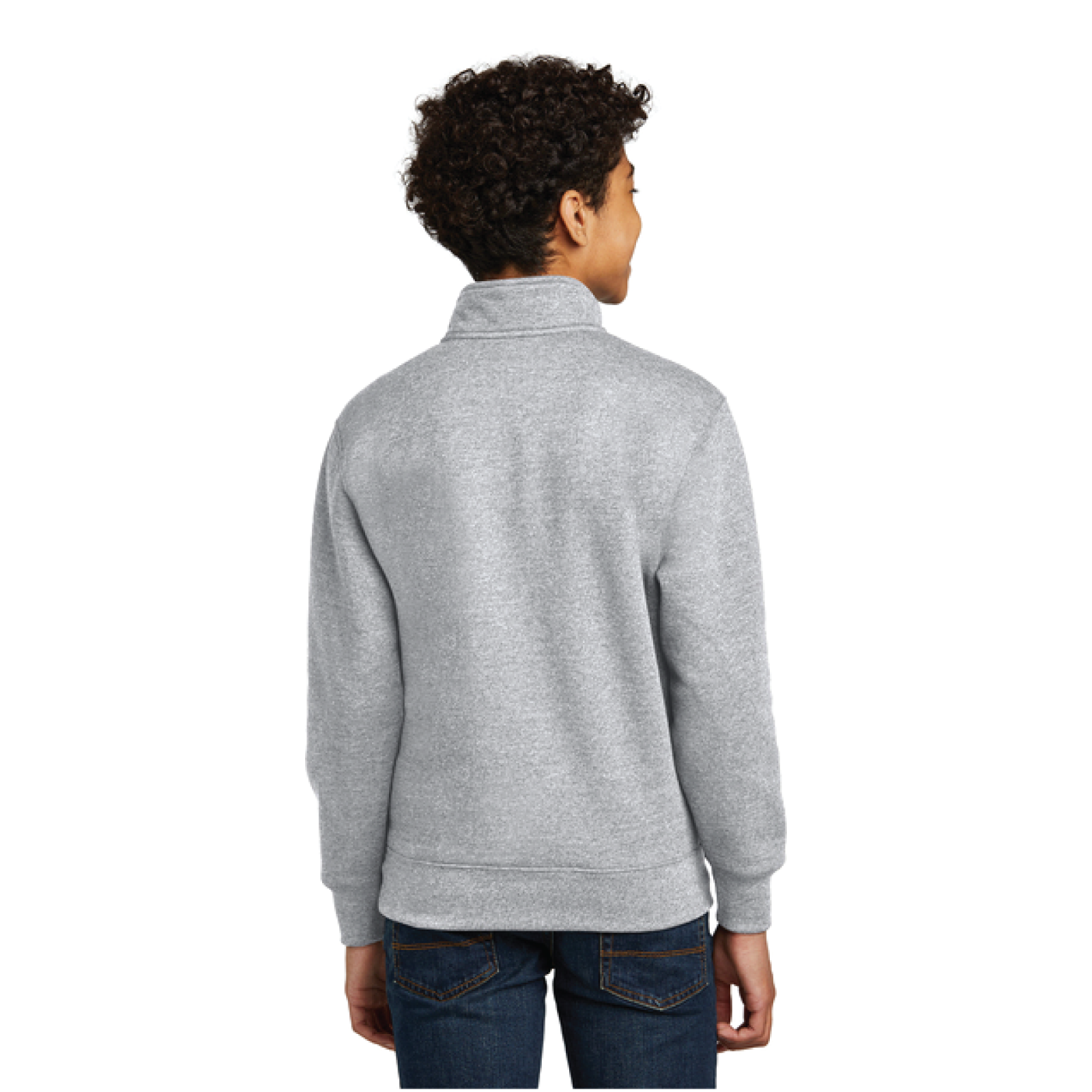 Victoria Dye Equestrian Youth Port & Company Core Fleece 1/4 Zip Pullover Sweatshirt