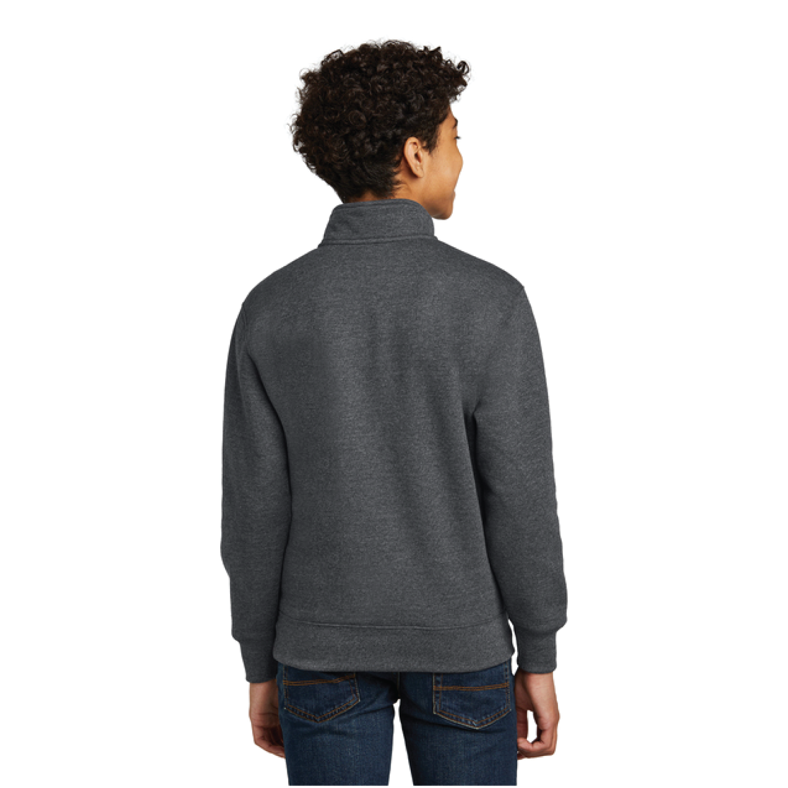 Victoria Dye Equestrian Youth Port & Company Core Fleece 1/4 Zip Pullover Sweatshirt