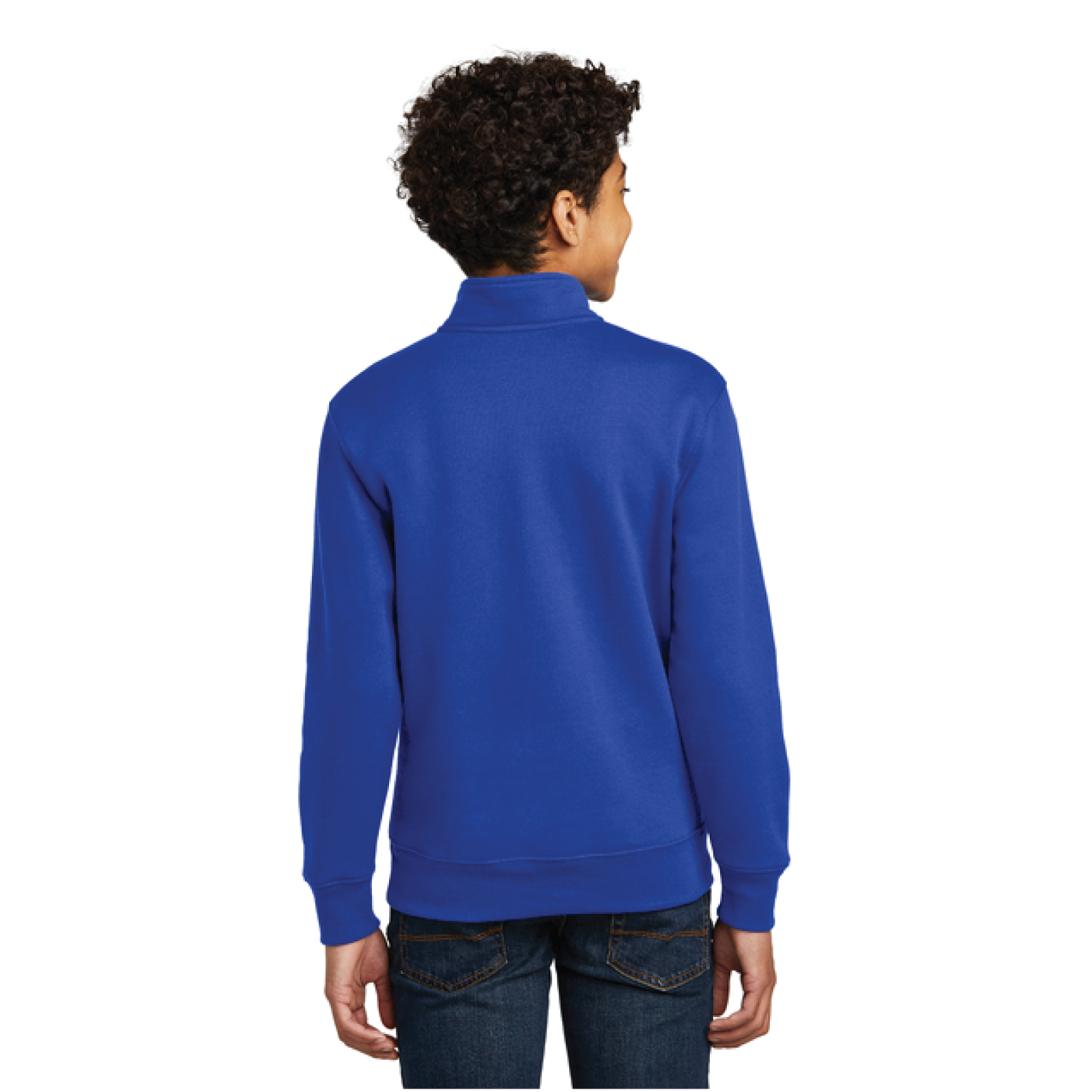 Victoria Dye Equestrian Youth Port & Company Core Fleece 1/4 Zip Pullover Sweatshirt