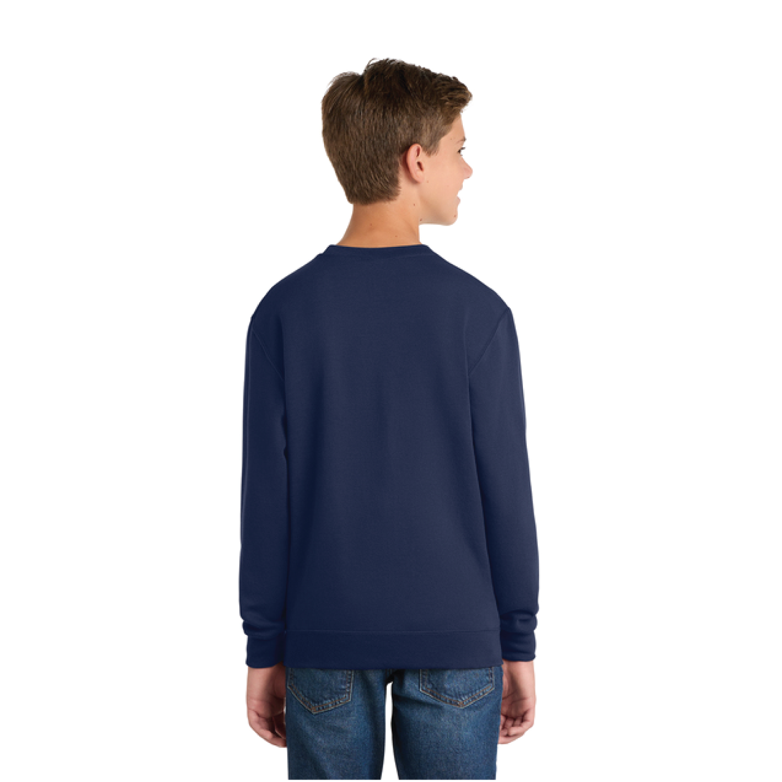 Victoria Dye Equestrian Youth Port & Company Core Fleece Crewneck Sweatshirt