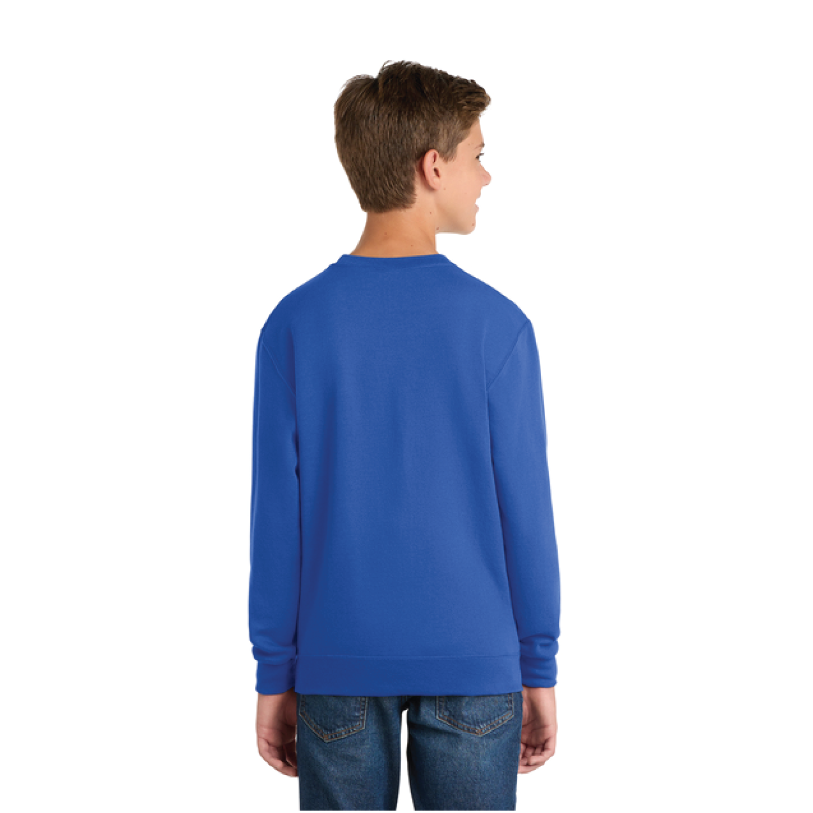 Victoria Dye Equestrian Youth Port & Company Core Fleece Crewneck Sweatshirt