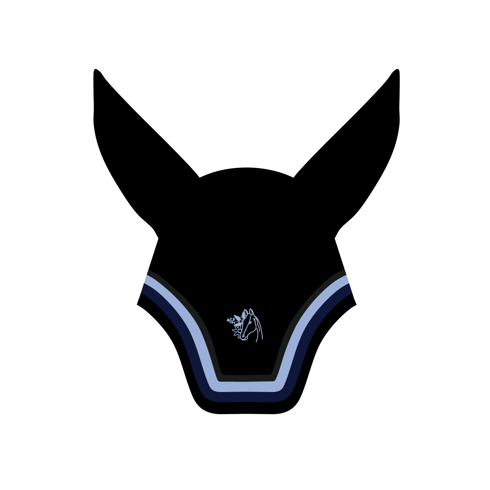 Wildflower Equestrian Talisman Square Front Bonnet NO Rhinestones