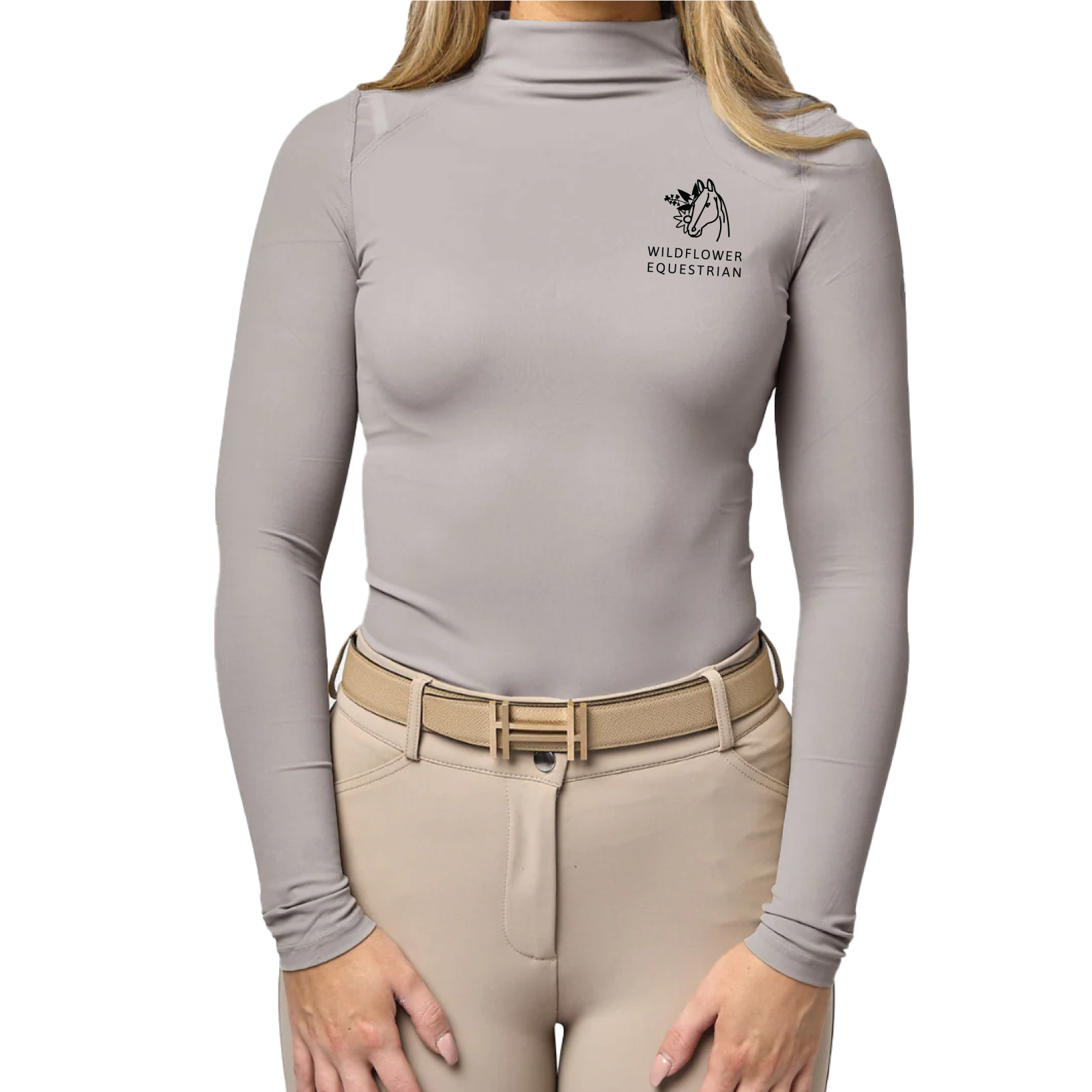 Wildflower Equestrian Women's TKEQ 'Chloe' High Collar Technical Top
