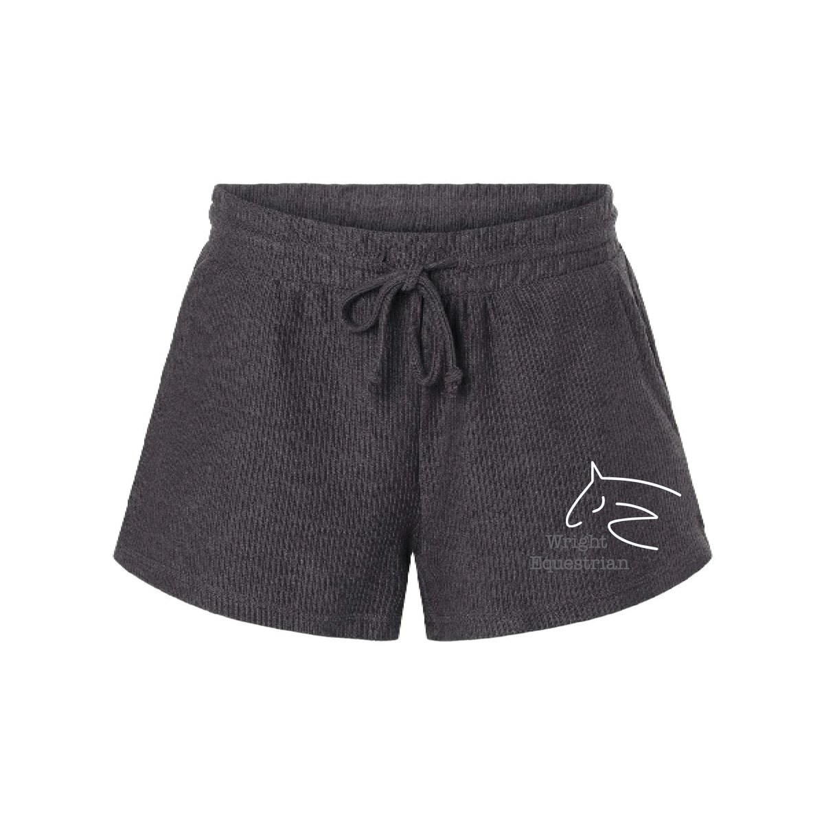 Wright Equestrian Women's Boxercraft Rib Knit Corded Shorts