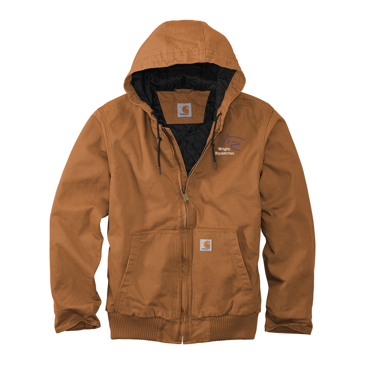 Wright Equestrian Men's Carhartt Washed Duck Active Jacket