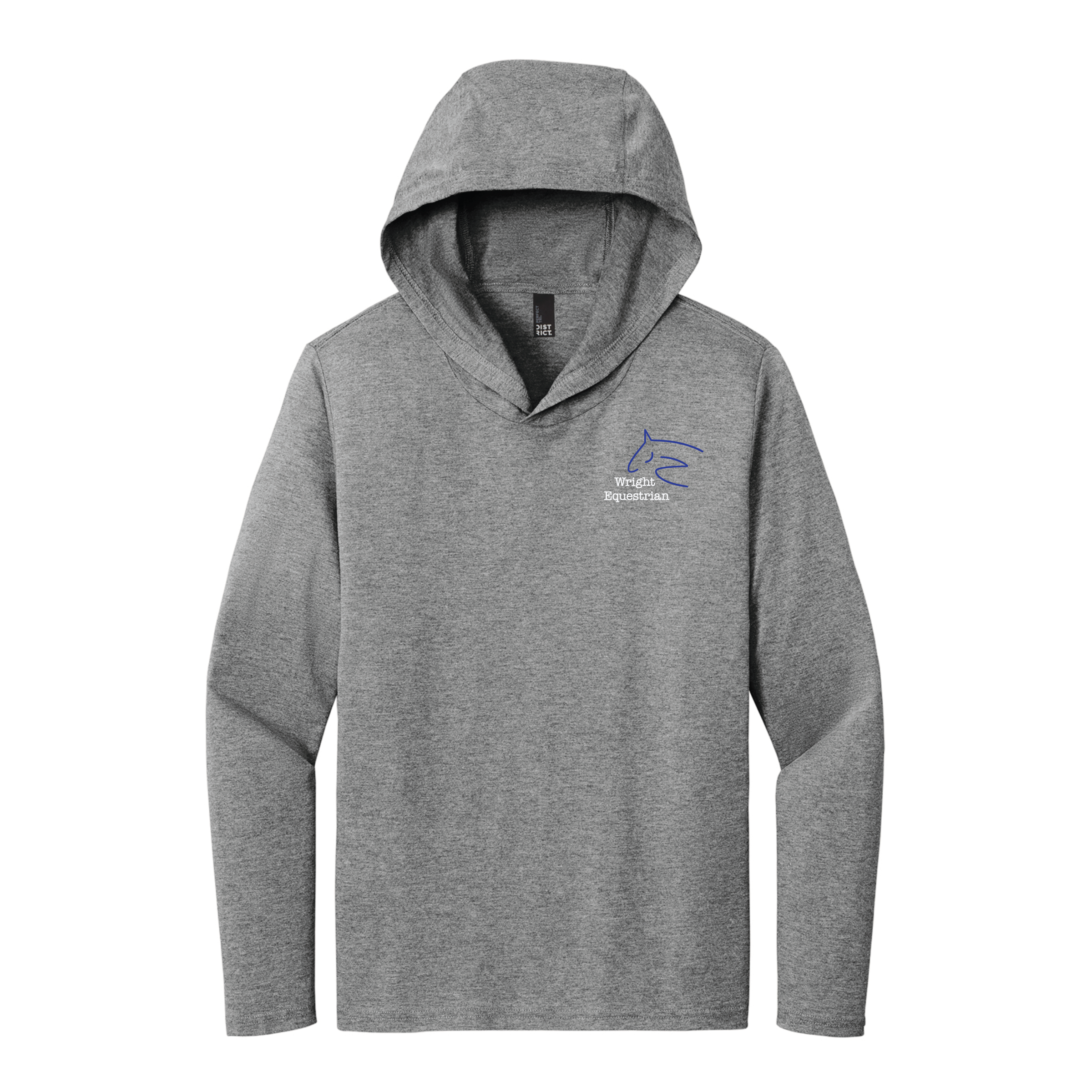 Wright Equestrian Men's District Perfect Tri Long Sleeve Hoodie