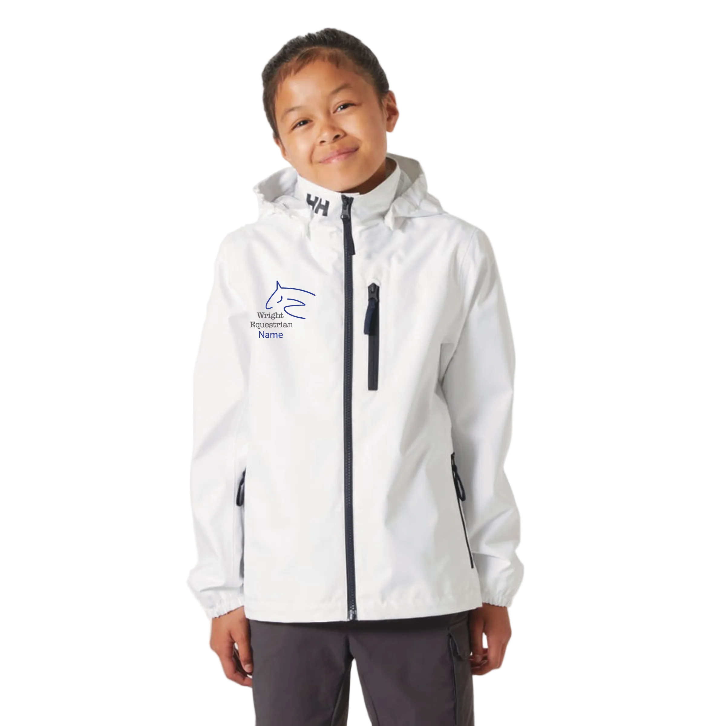 Wright Equestrian Juniors' Helly Hansen Crew Hooded Jacket