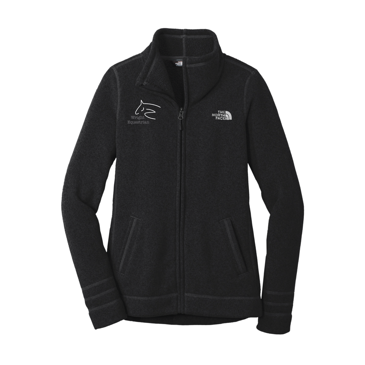 Wright Equestrian Women's The North Face Sweater Fleece Jacket