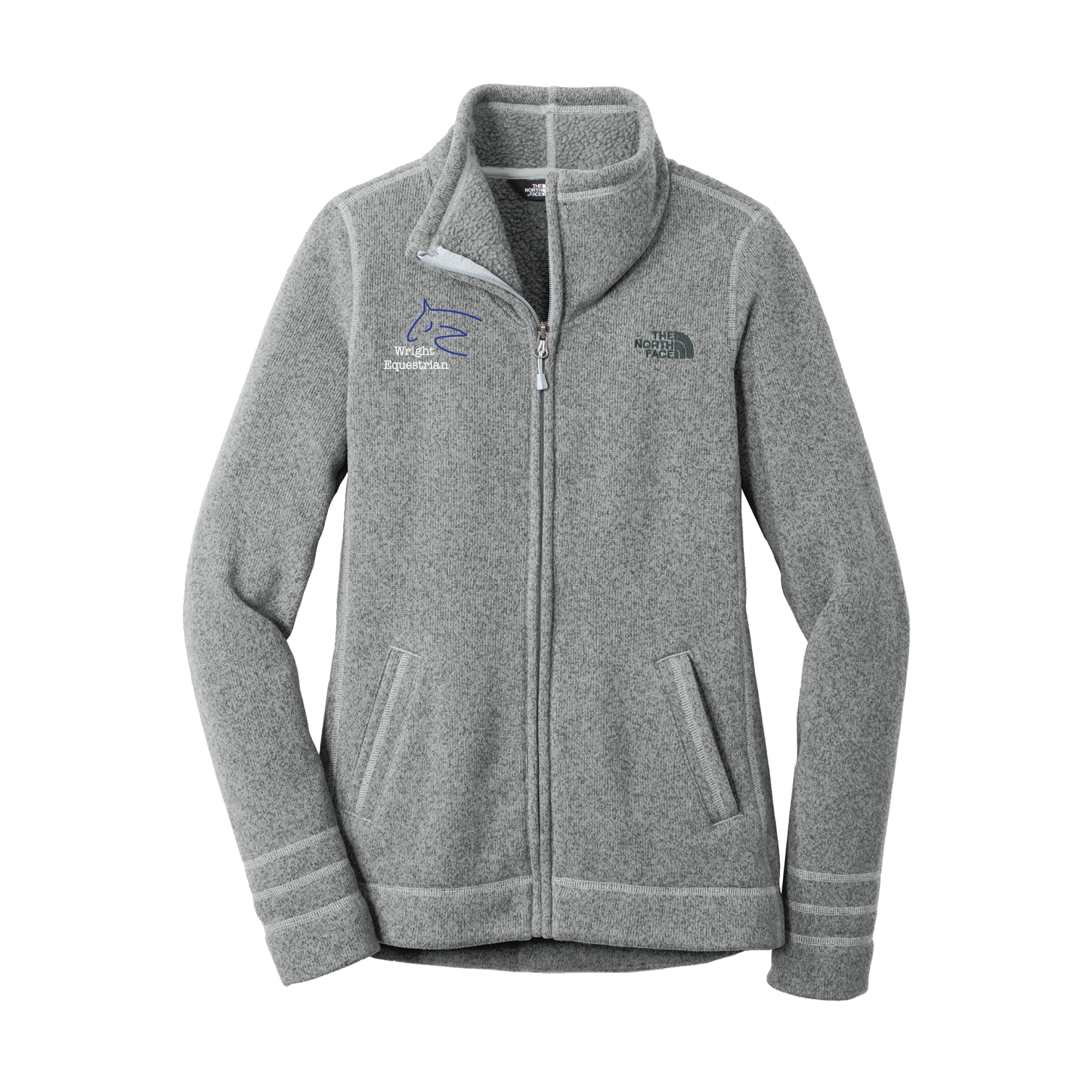 Wright Equestrian Women's The North Face Sweater Fleece Jacket