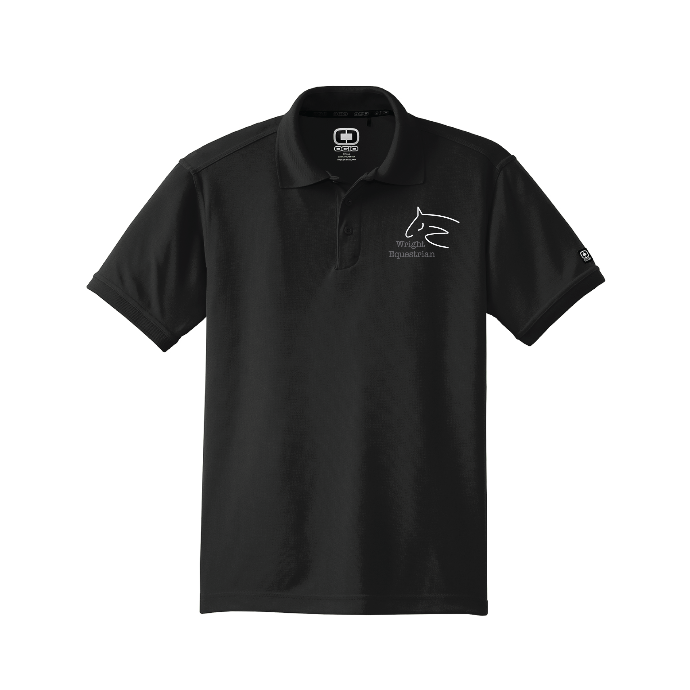 Wright Equestrian Men's OGIO Caliber Short Sleeve Polo