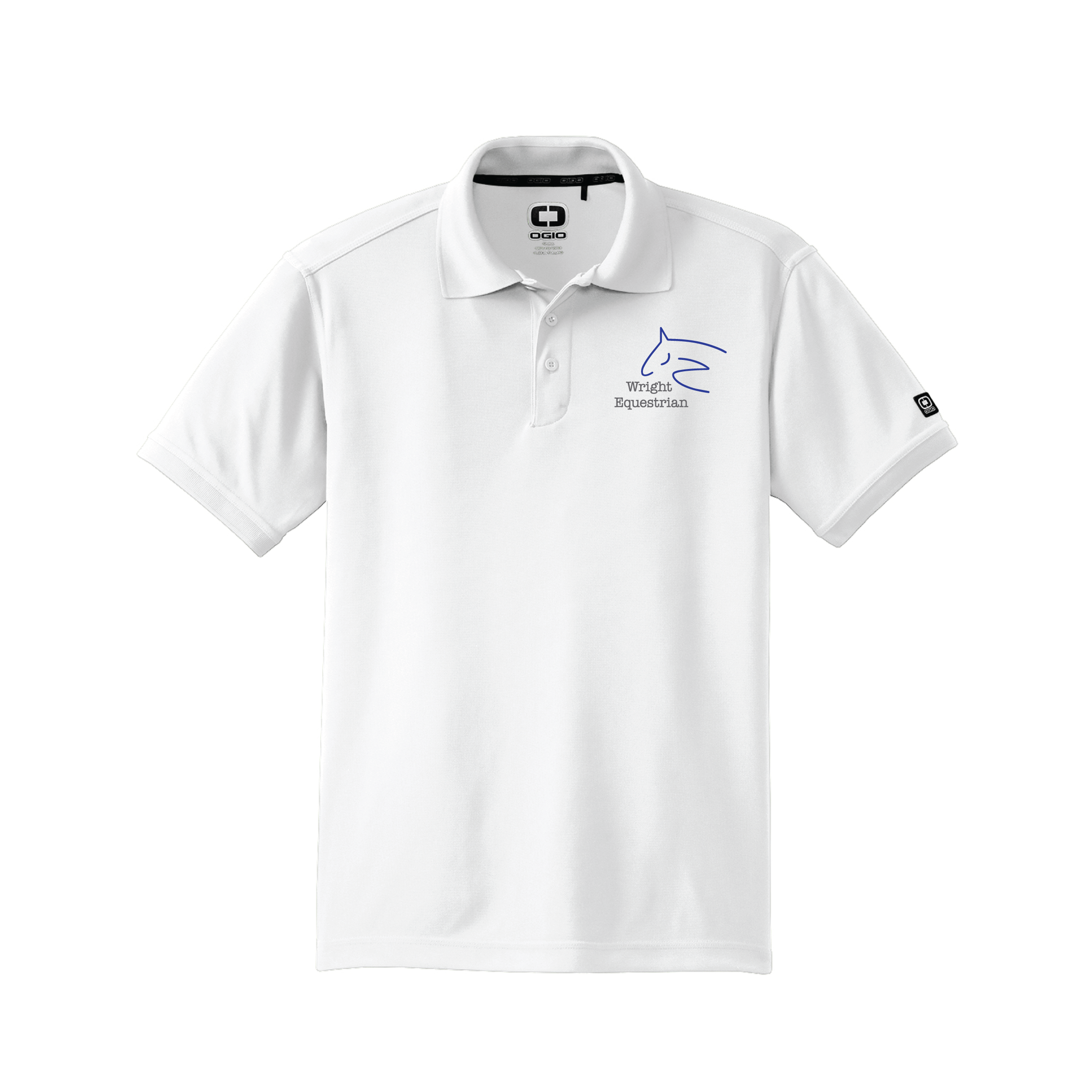 Wright Equestrian Men's OGIO Caliber Short Sleeve Polo