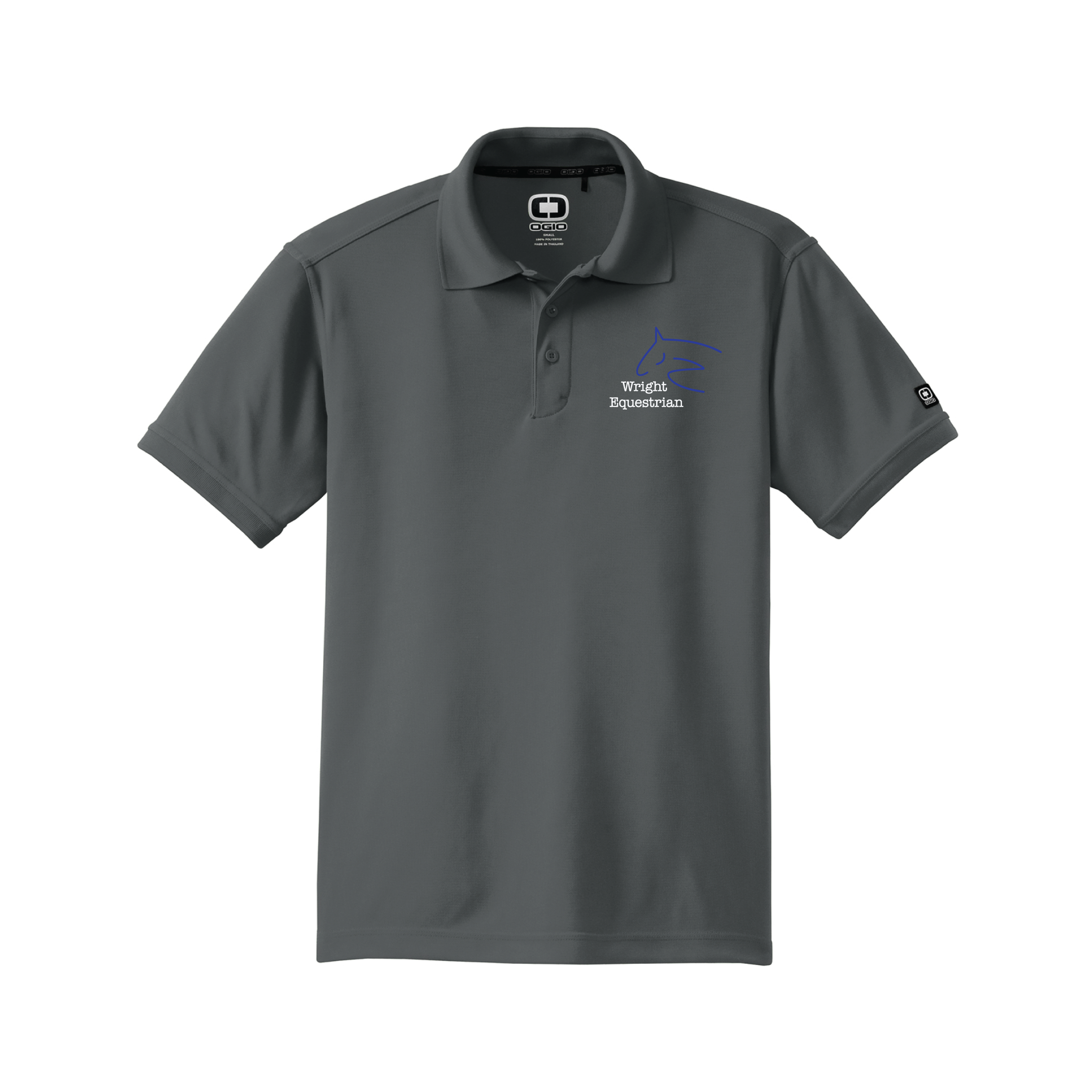 Wright Equestrian Men's OGIO Caliber Short Sleeve Polo